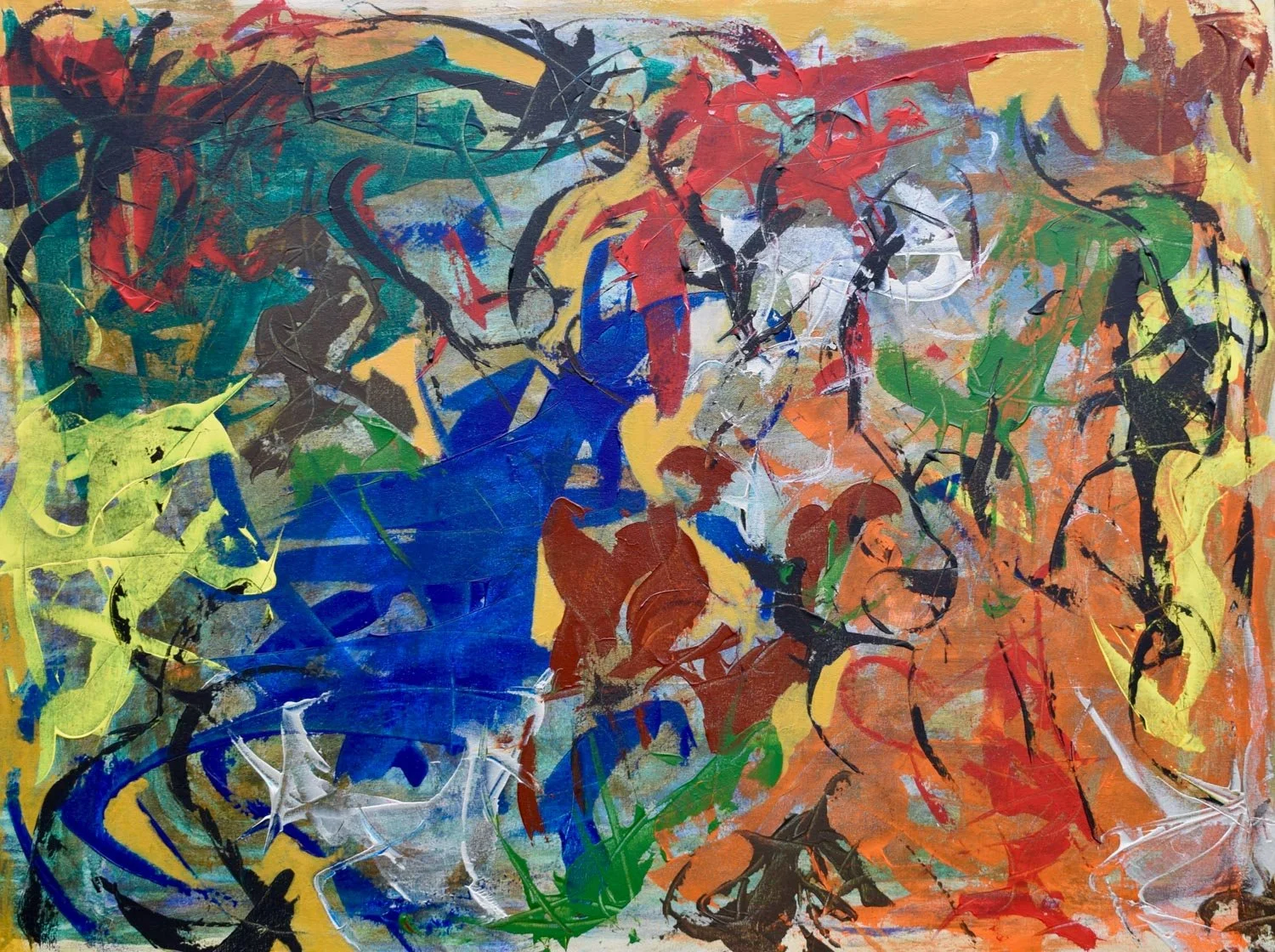 Abstract artwork by Marian Jones