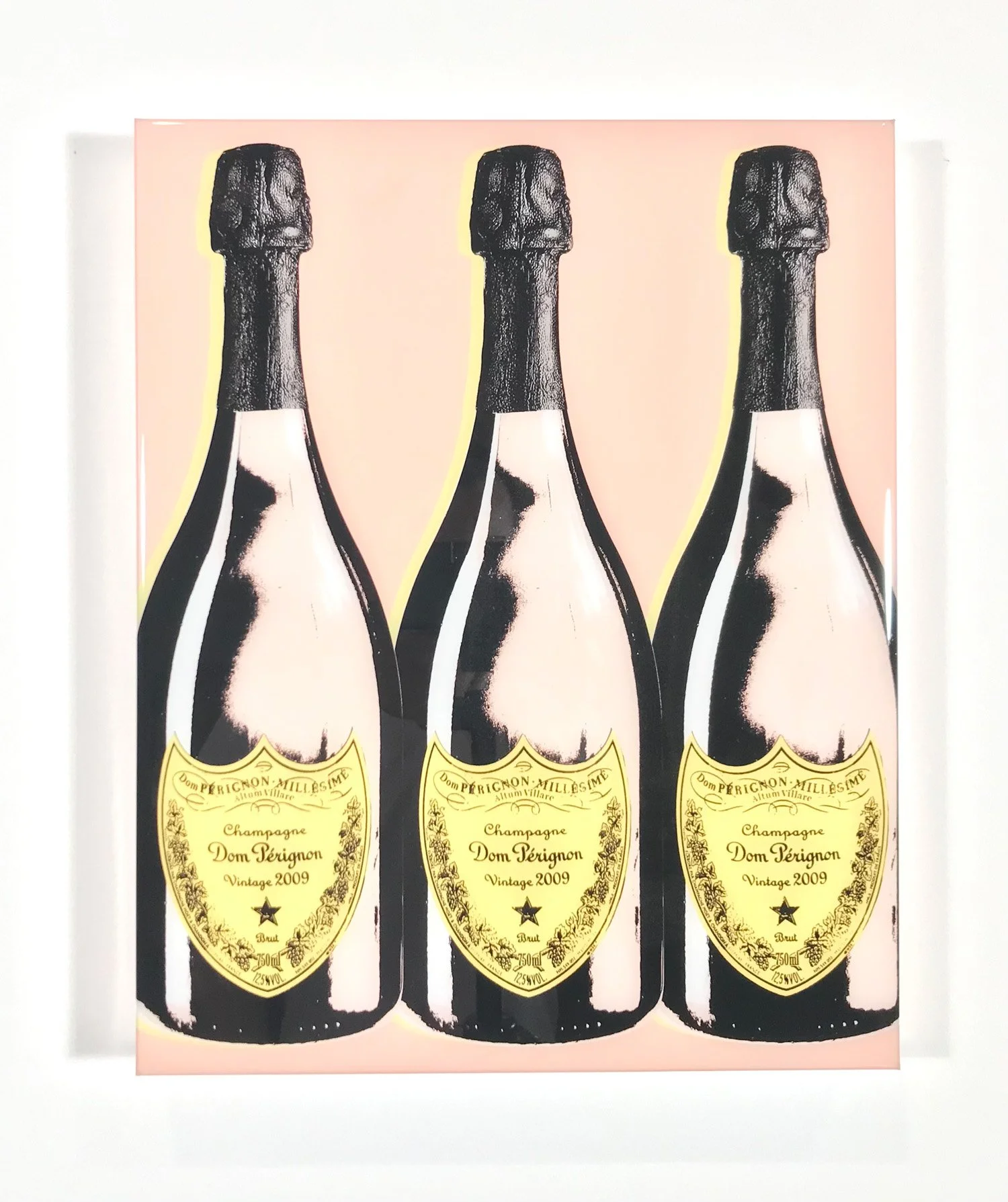 3 bottles of Dom P