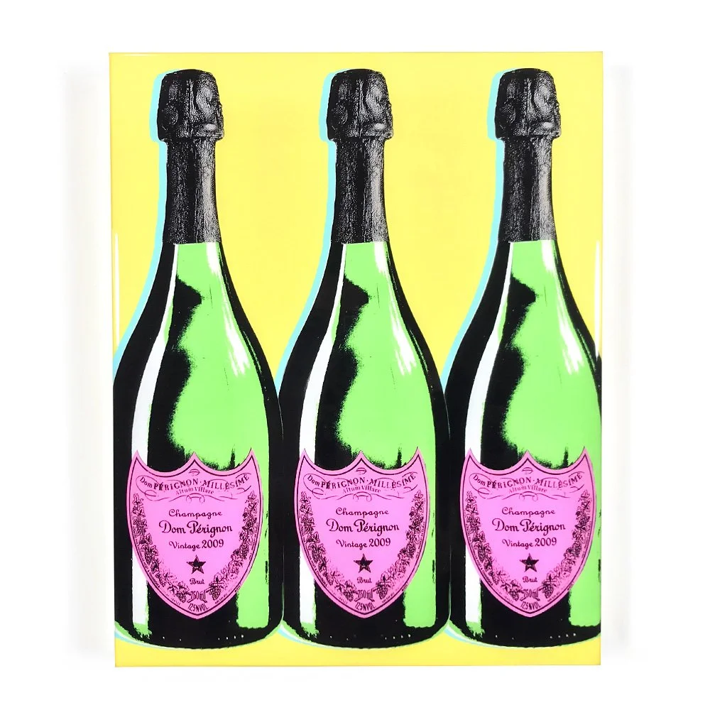 3 bottles of Dom P