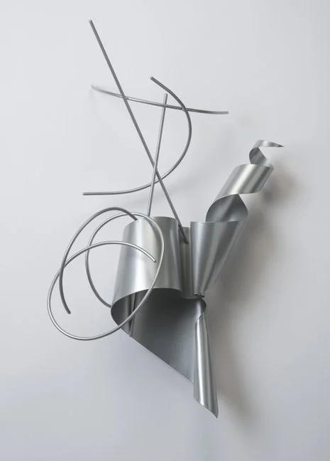 wall hanging in silver
