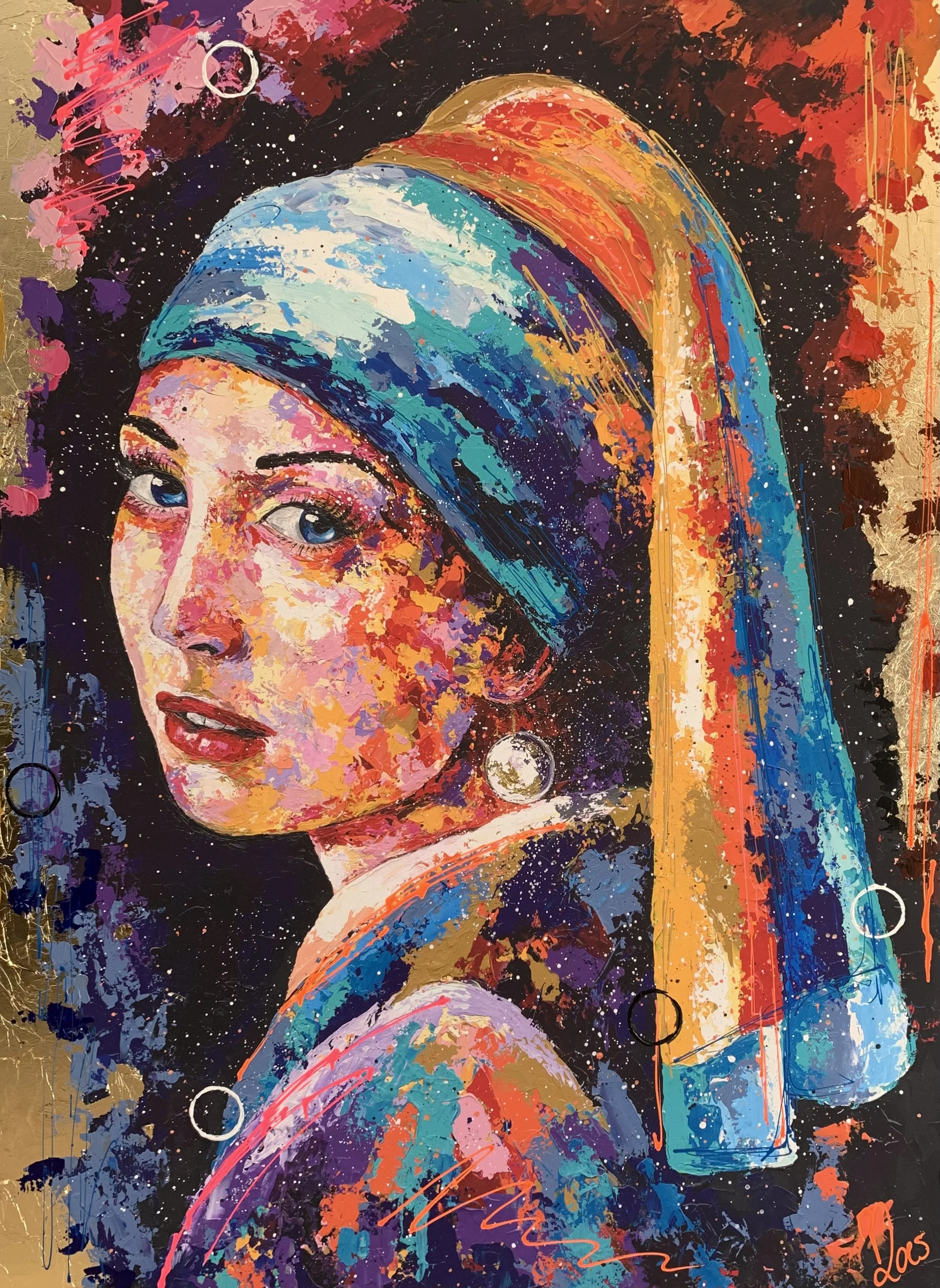 Girl With The Sparkling Earring