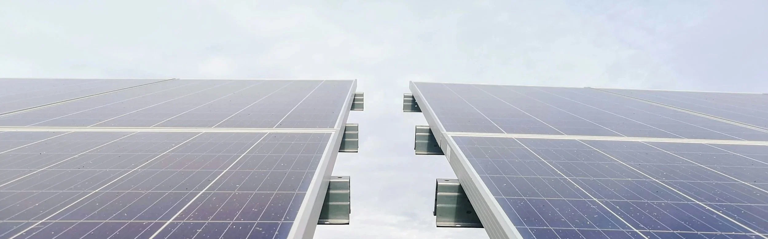 Commercial solar panel installation