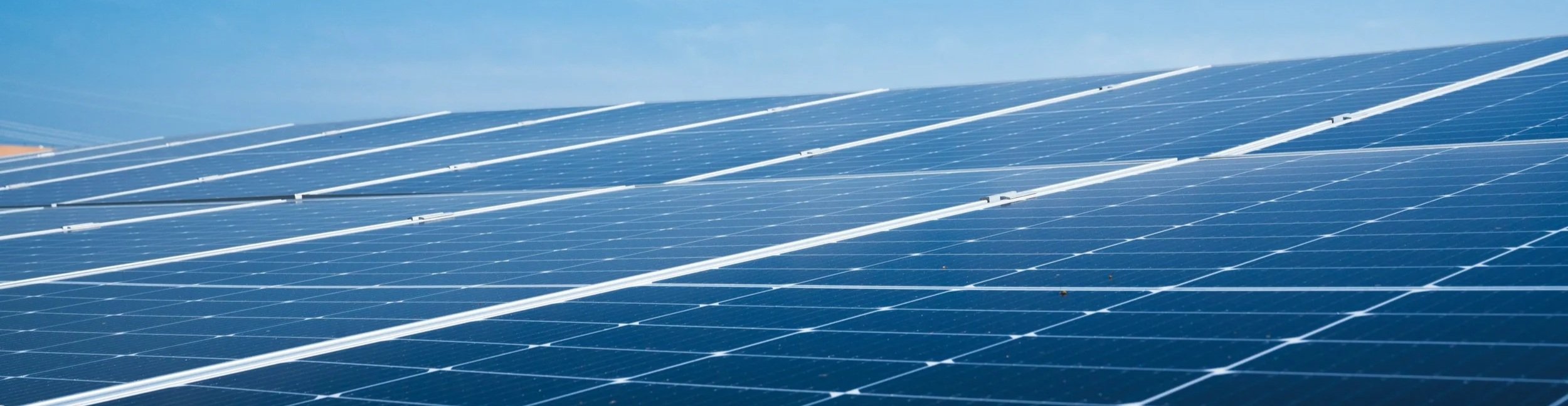 Solar farm at end of operational life
