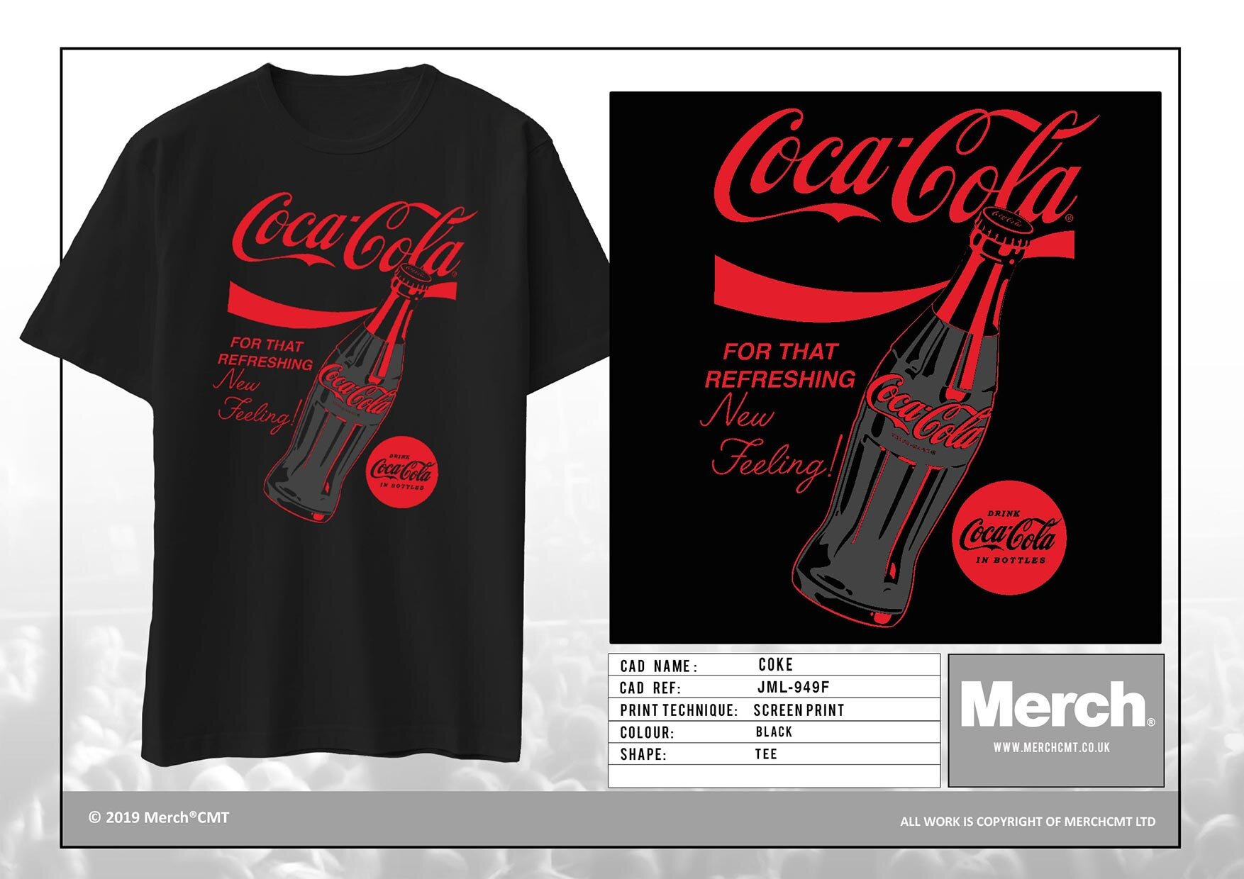 red coke shirt