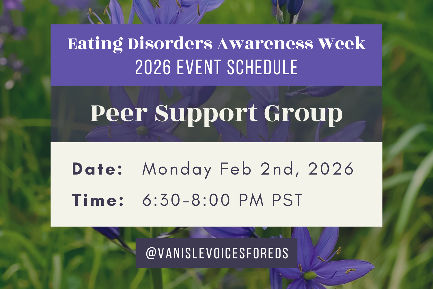 EDAW 2026: VIVED ED Peer Support Group