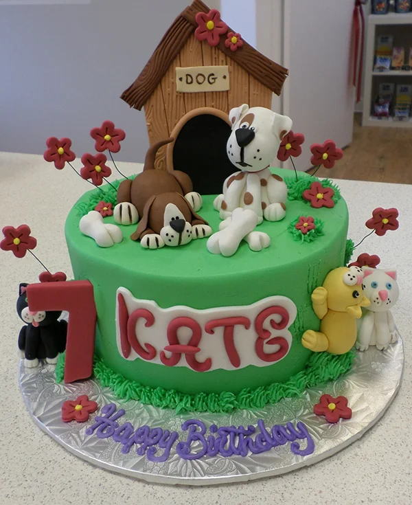 dog house cake