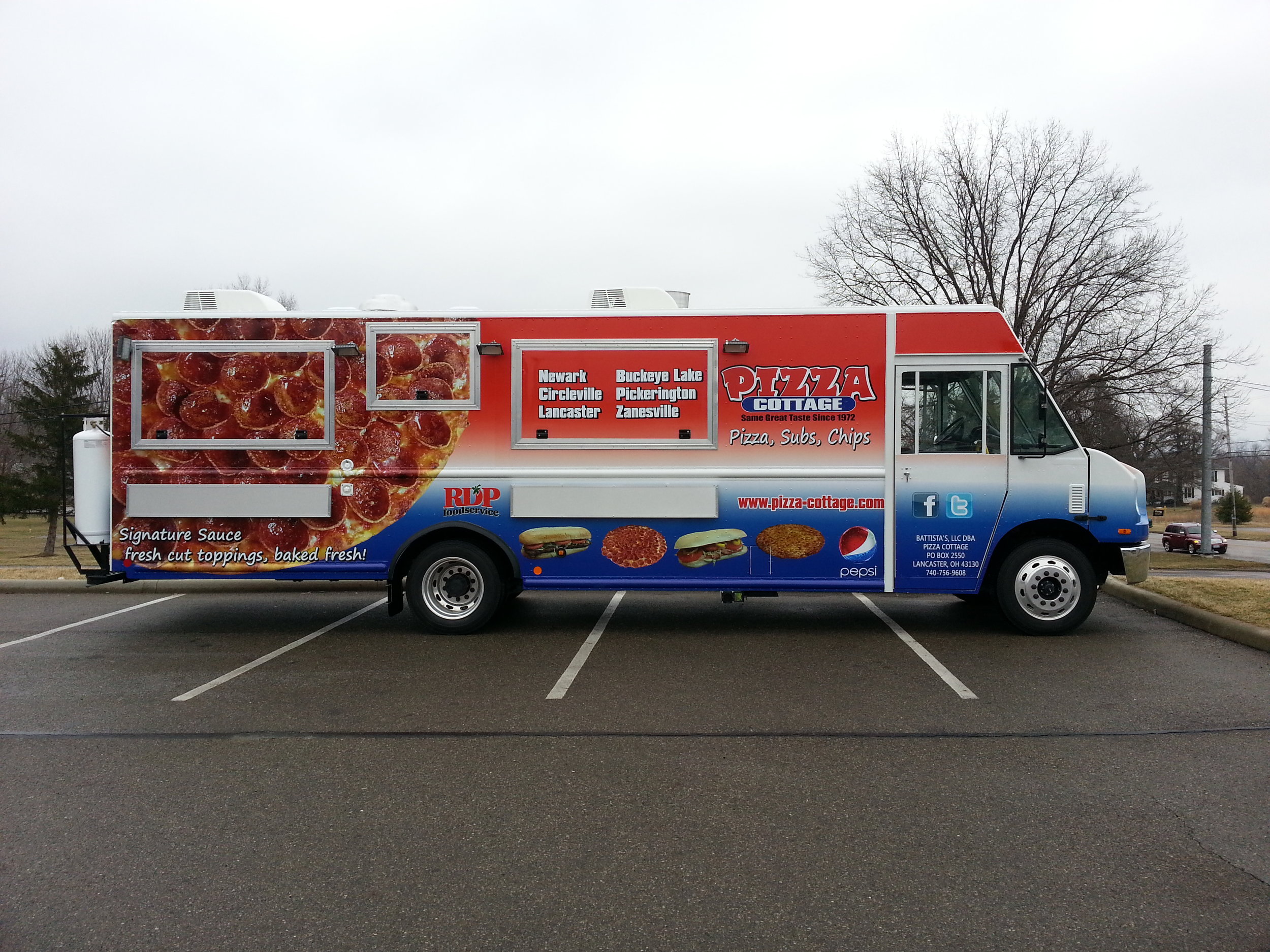 Food Truck Pizza Cottage Pizza Cottage