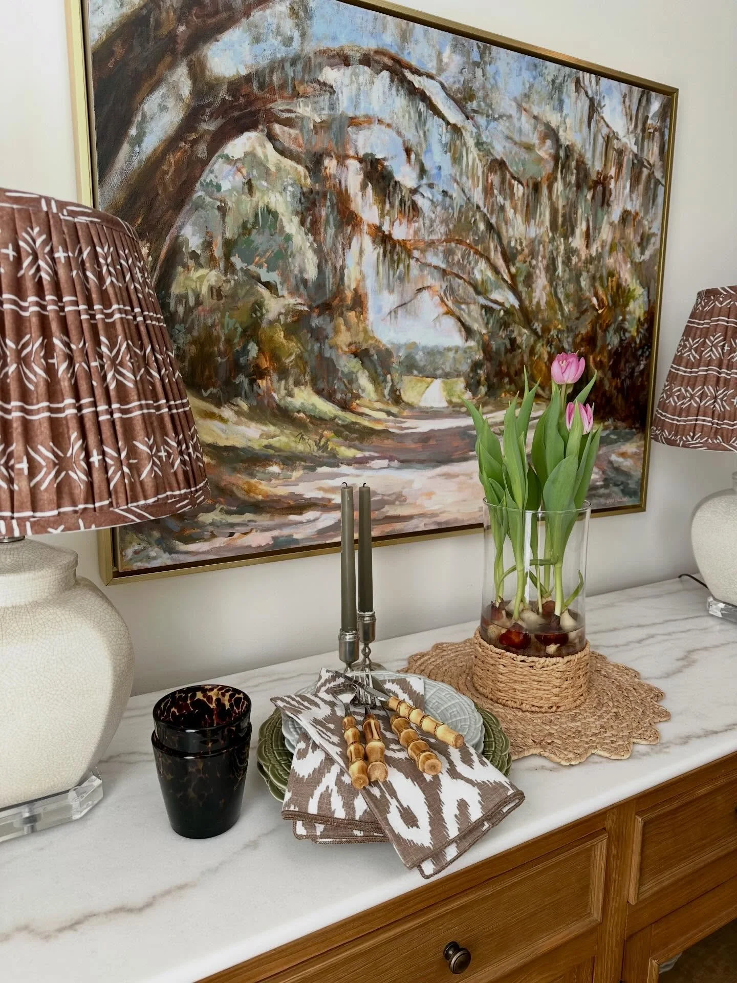 Southern Trail is now available on my website at saraenglandart.com or you can click the link in my  bio. 

I love this painting! It reminds me of hot summer days, old dirt roads and Spanish moss swaying in the breeze. It feels like a hug and perhaps