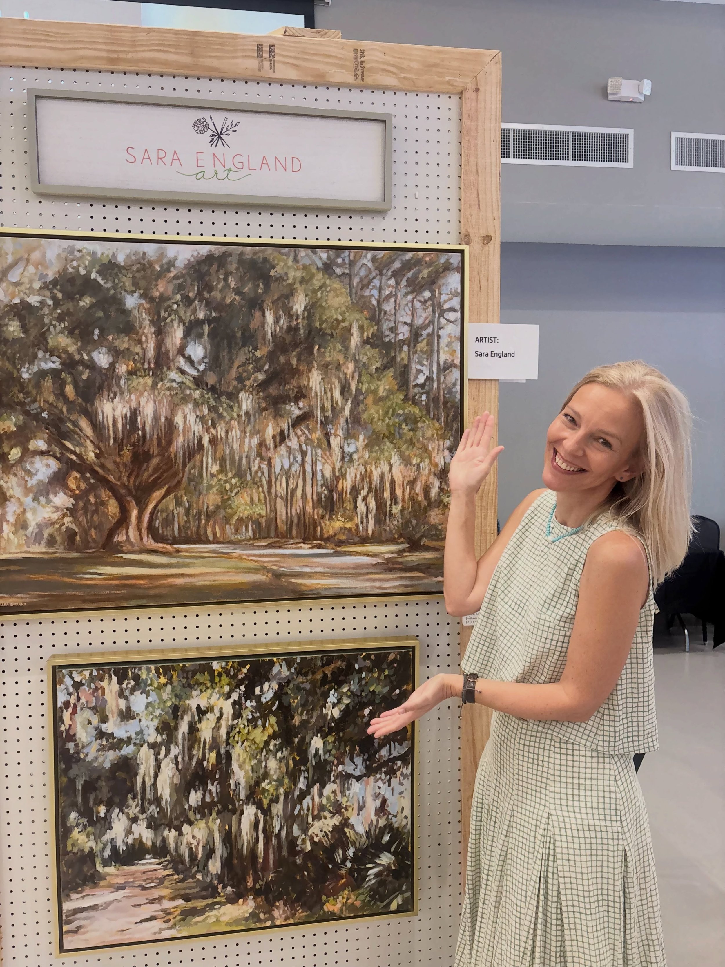 I had such a great weekend @rigbysconference_eventcenter taking part in the first Rigby&rsquo;s Fine Art Exhibition hosted by the lovely folks @villagelouvre! Big shout out to Susan, Steve, Karen and Cathy for making me feel so welcome! Thank you for