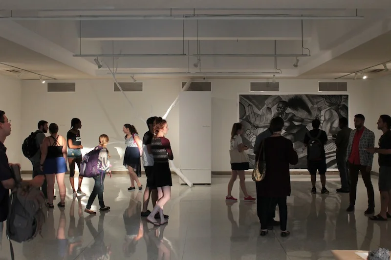 Gallery View, opening reception