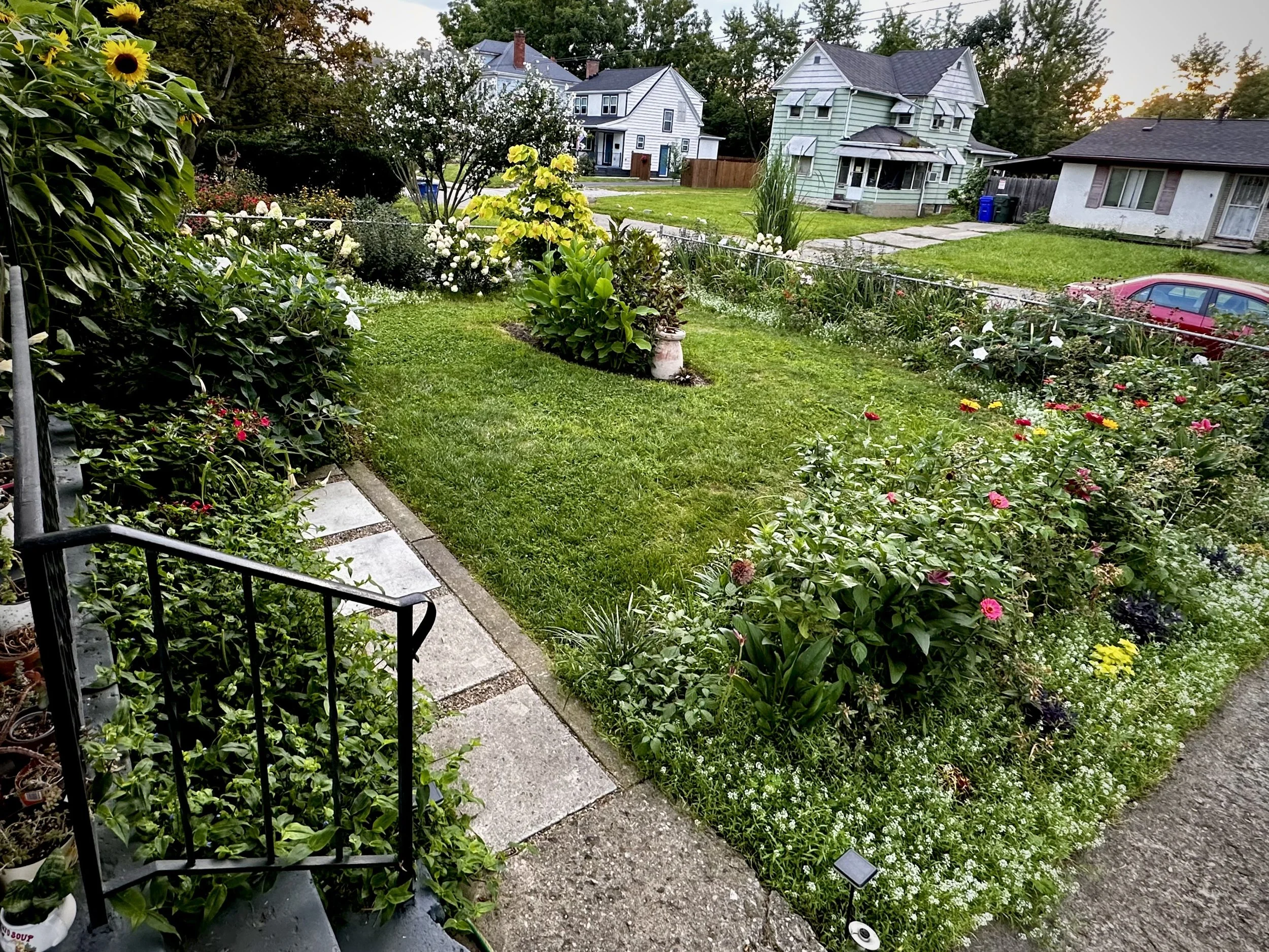 View from the front porch.