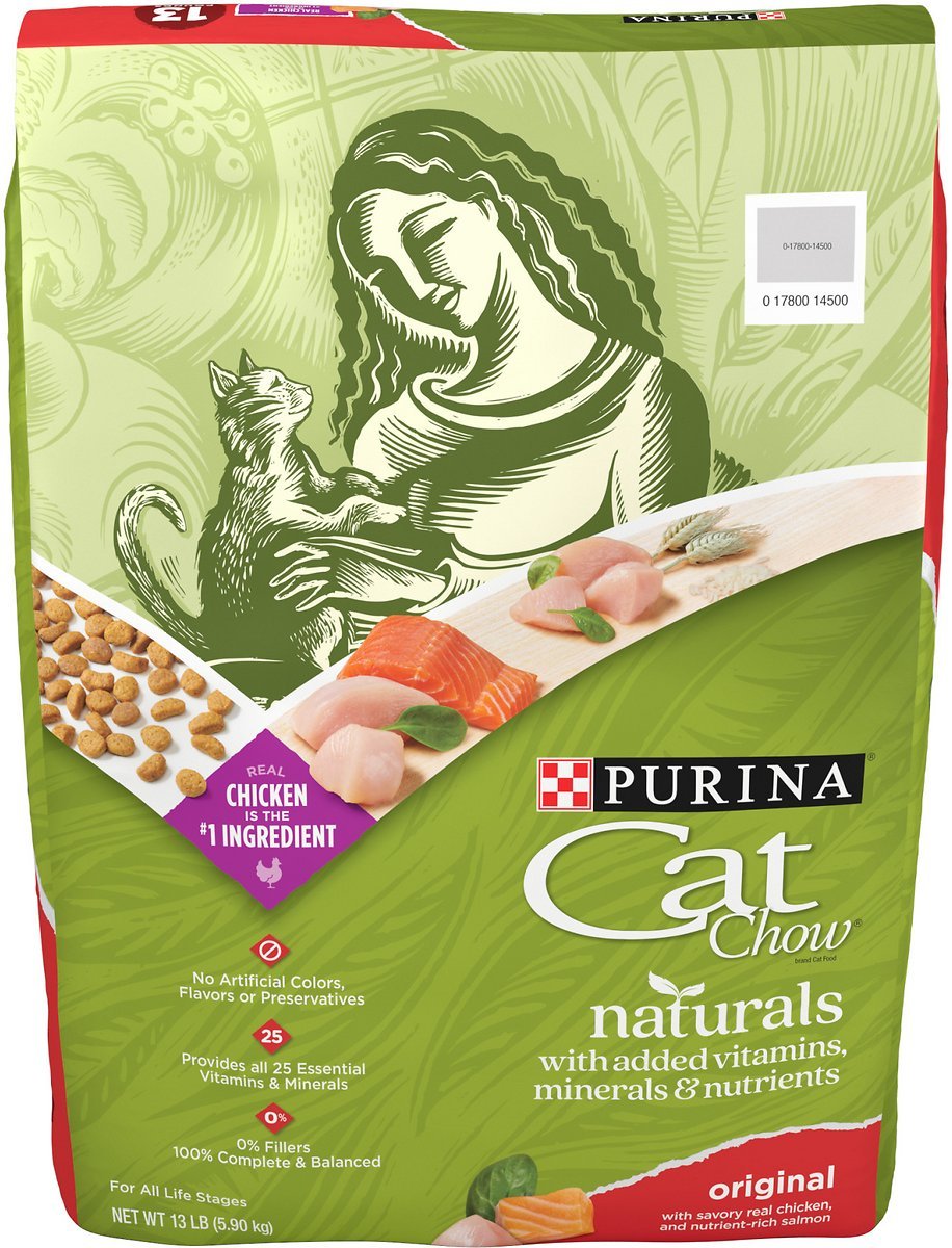 Purina Cat Chow Naturals Original with Added Vitamins, Minerals &amp; Nutrients Dry Cat Food