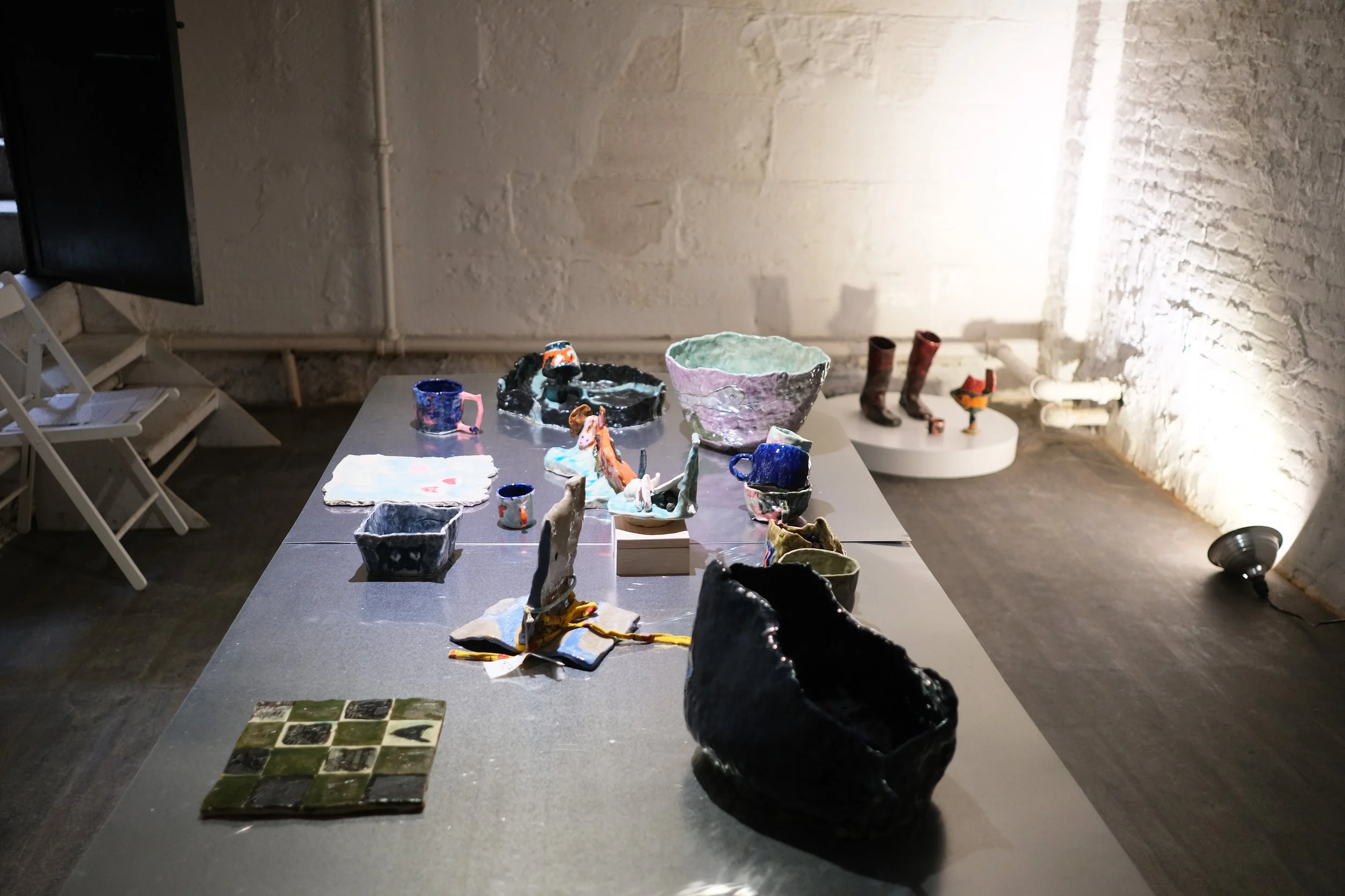 Installation view, Happy Islands, Nguyen Wahed Project Space, New York, 2026.