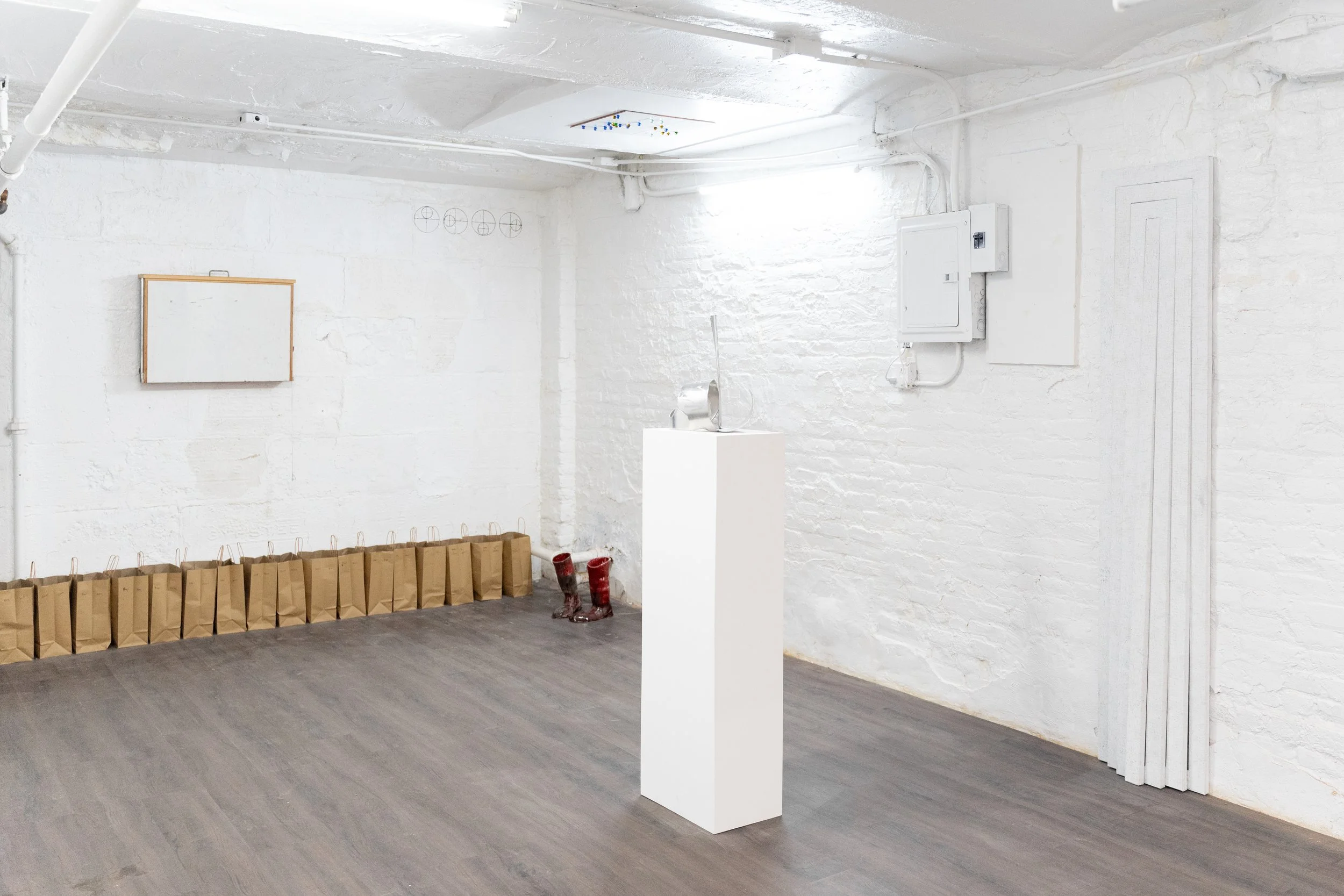 Installation View alongside works by Iris Wu, Emerita Baik, Ray Barsante