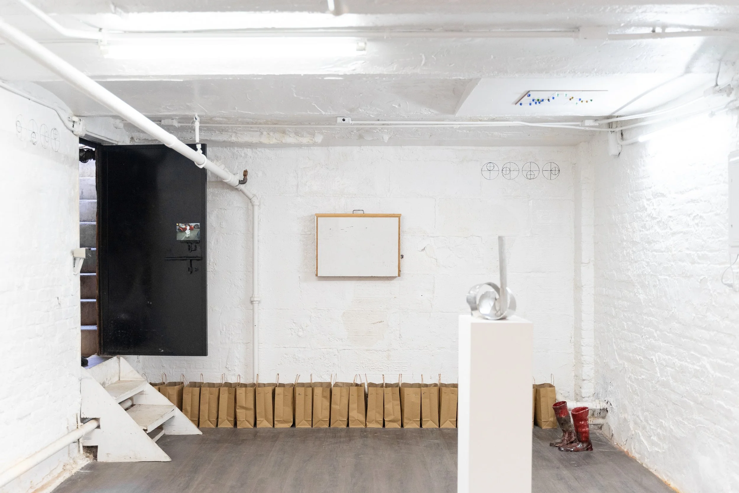 Installation View alongside works by Ridwana Rahman, Iris Wu, Emerita Baik, 