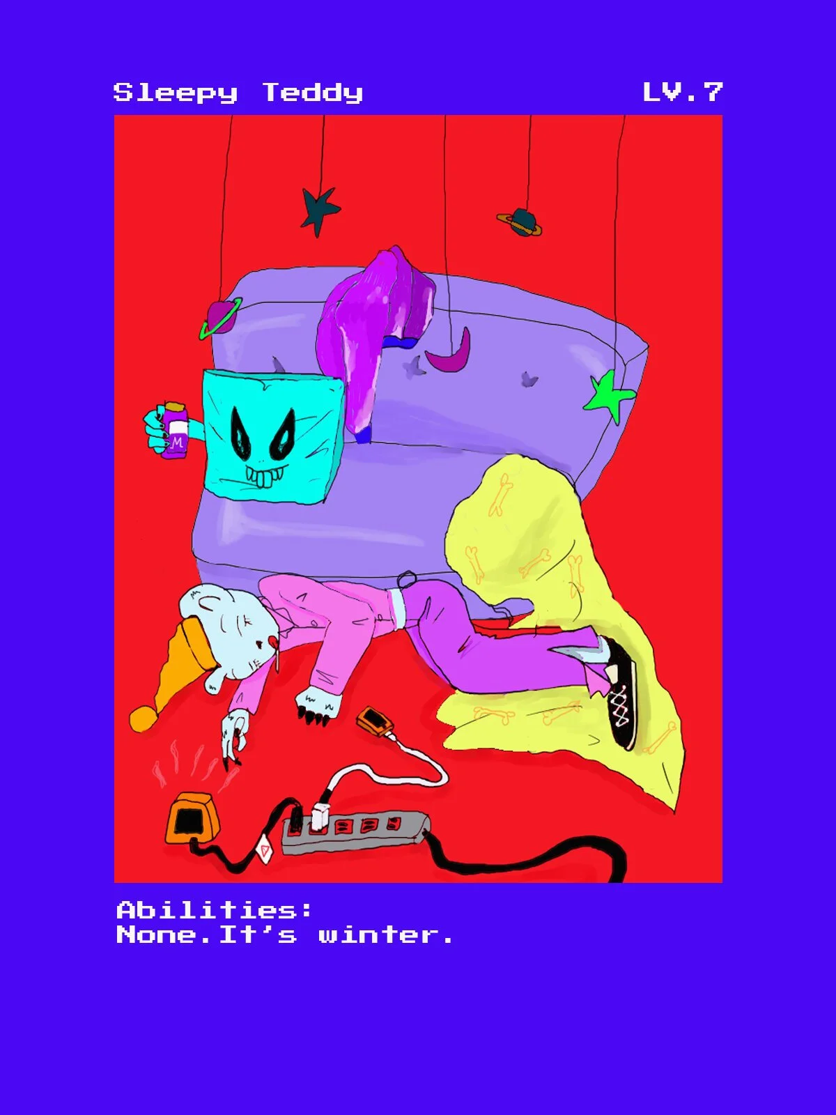 Winter Character Card