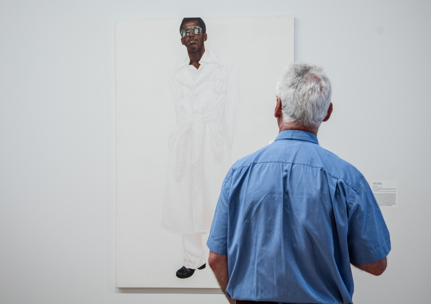 Hum﻿an Interest: Portraits from the Whitney Collection (Barkley Hendricks) Client: Duggal Visual Solutions