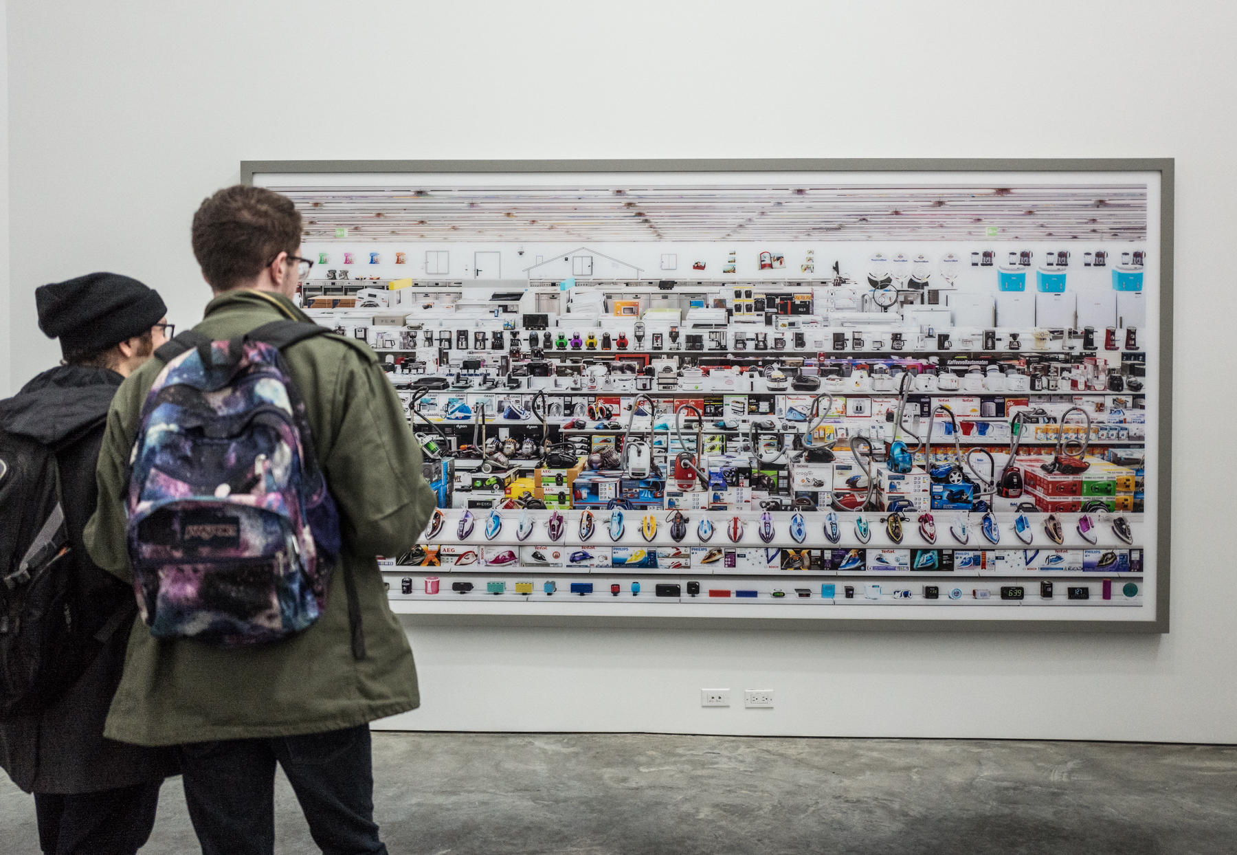 Andreas Gursky at Gagosian Gallery  | Client: Duggal Visual Solutions