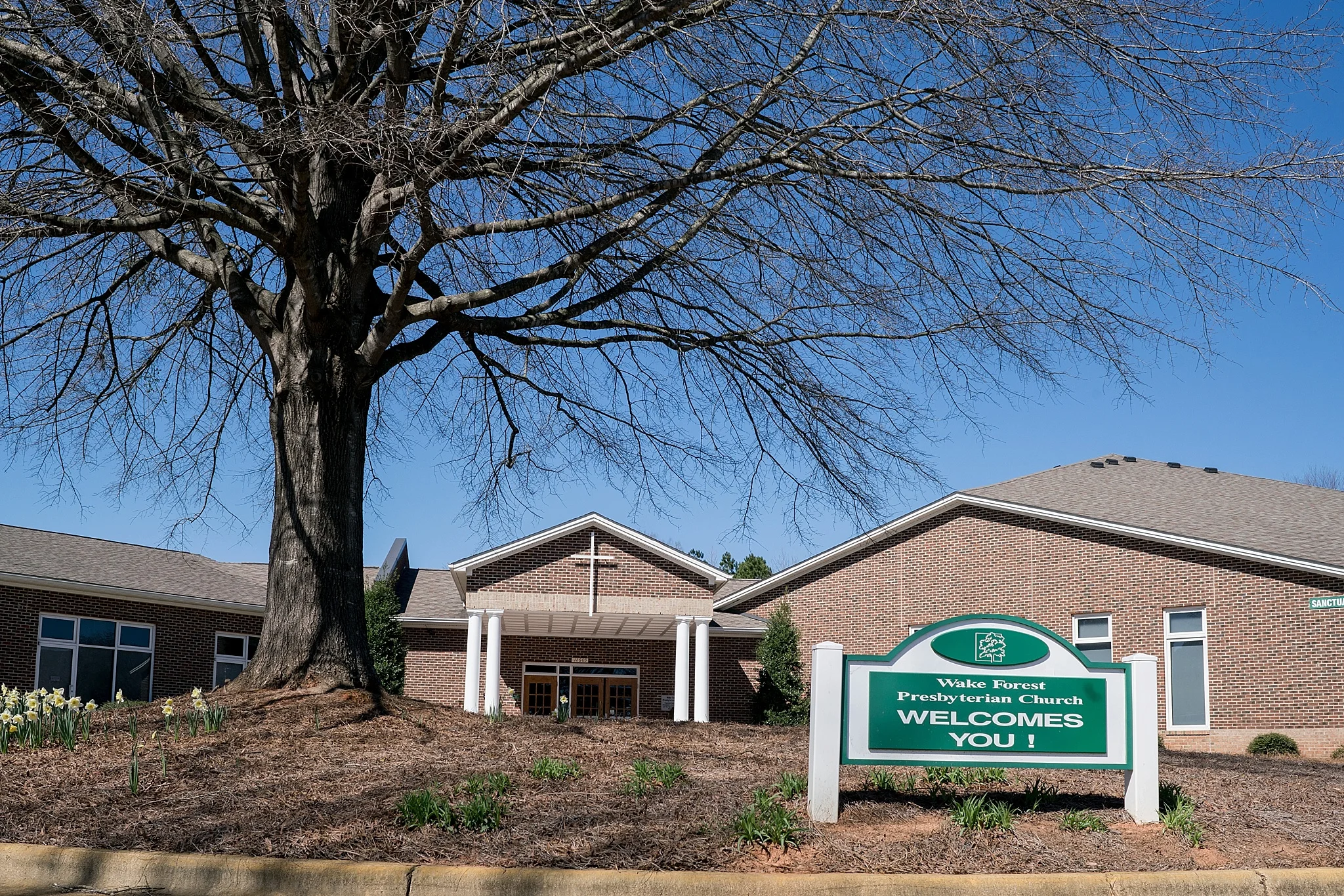 Paige Colden Wake Forest Presbyterian Church Cross Main