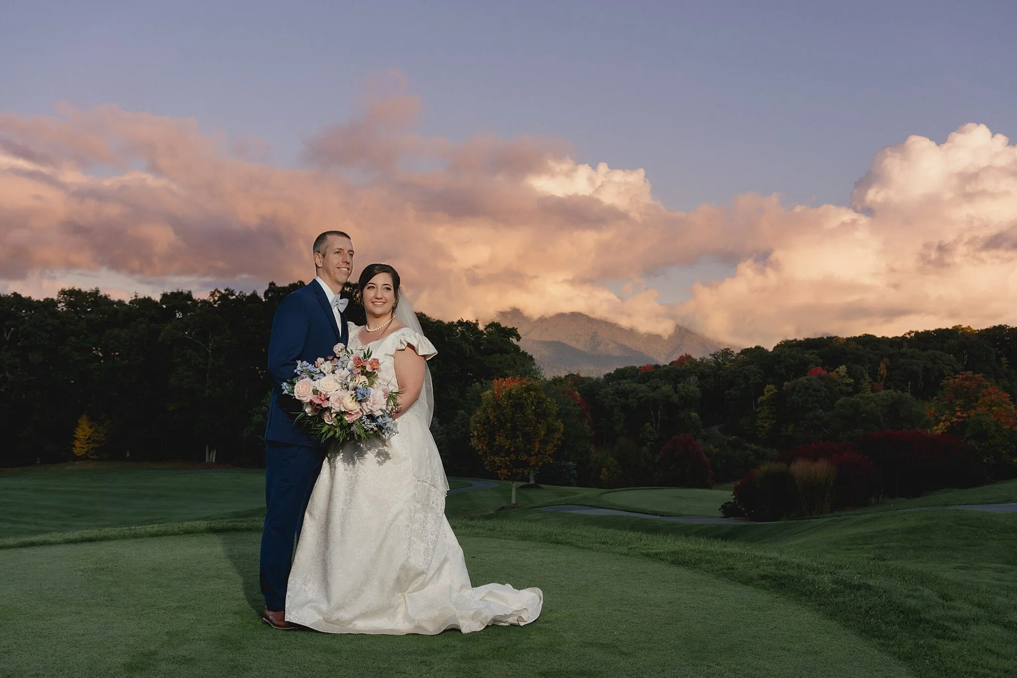 Suzanne + Ryan - Mountain Air Country Club Wedding Day Preview - Burnsville NC Photographer