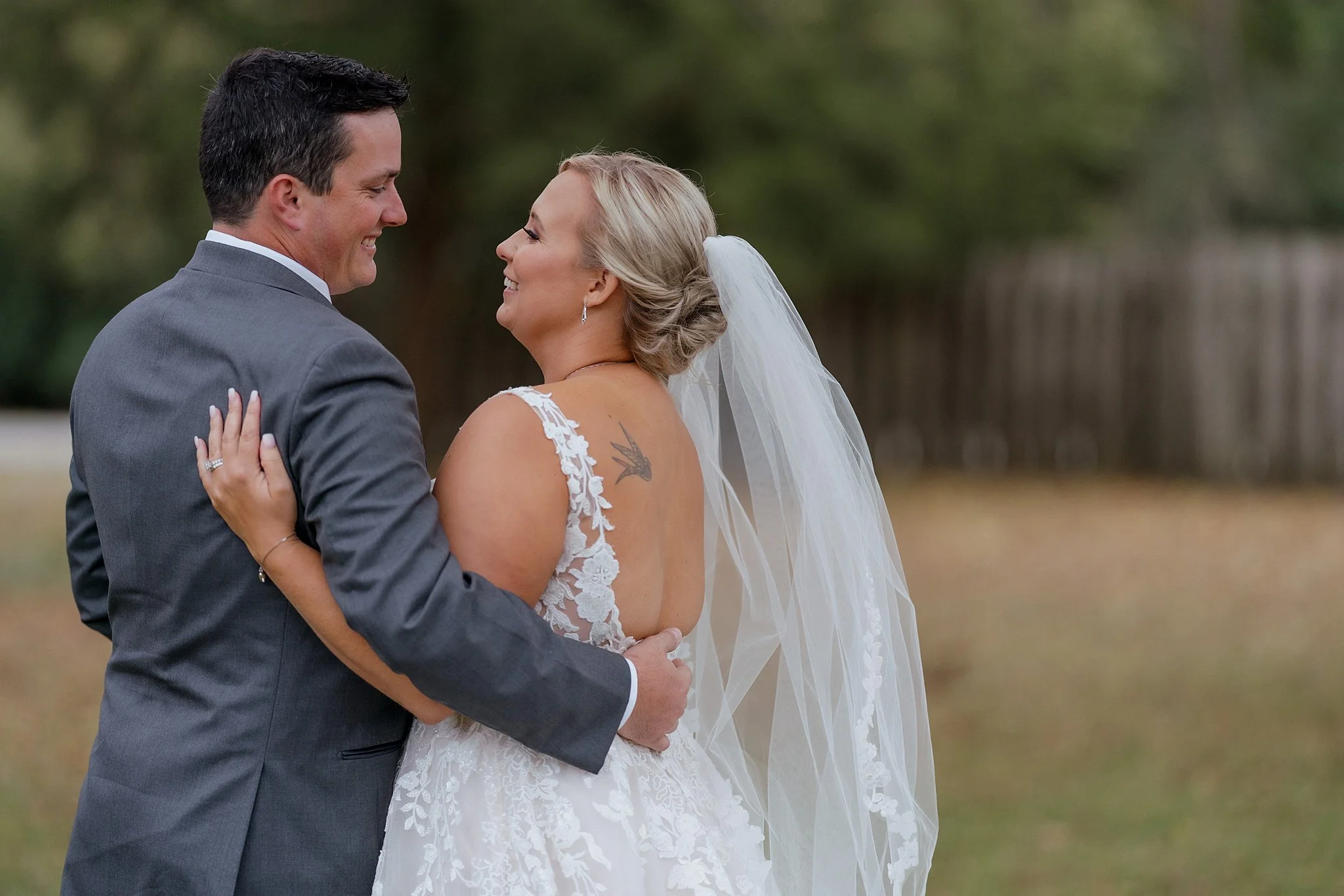 Kim + Jamie - Bethany Pentecostal Holiness Church + Moratoc Park Wedding Preview - Williamston NC Photographer