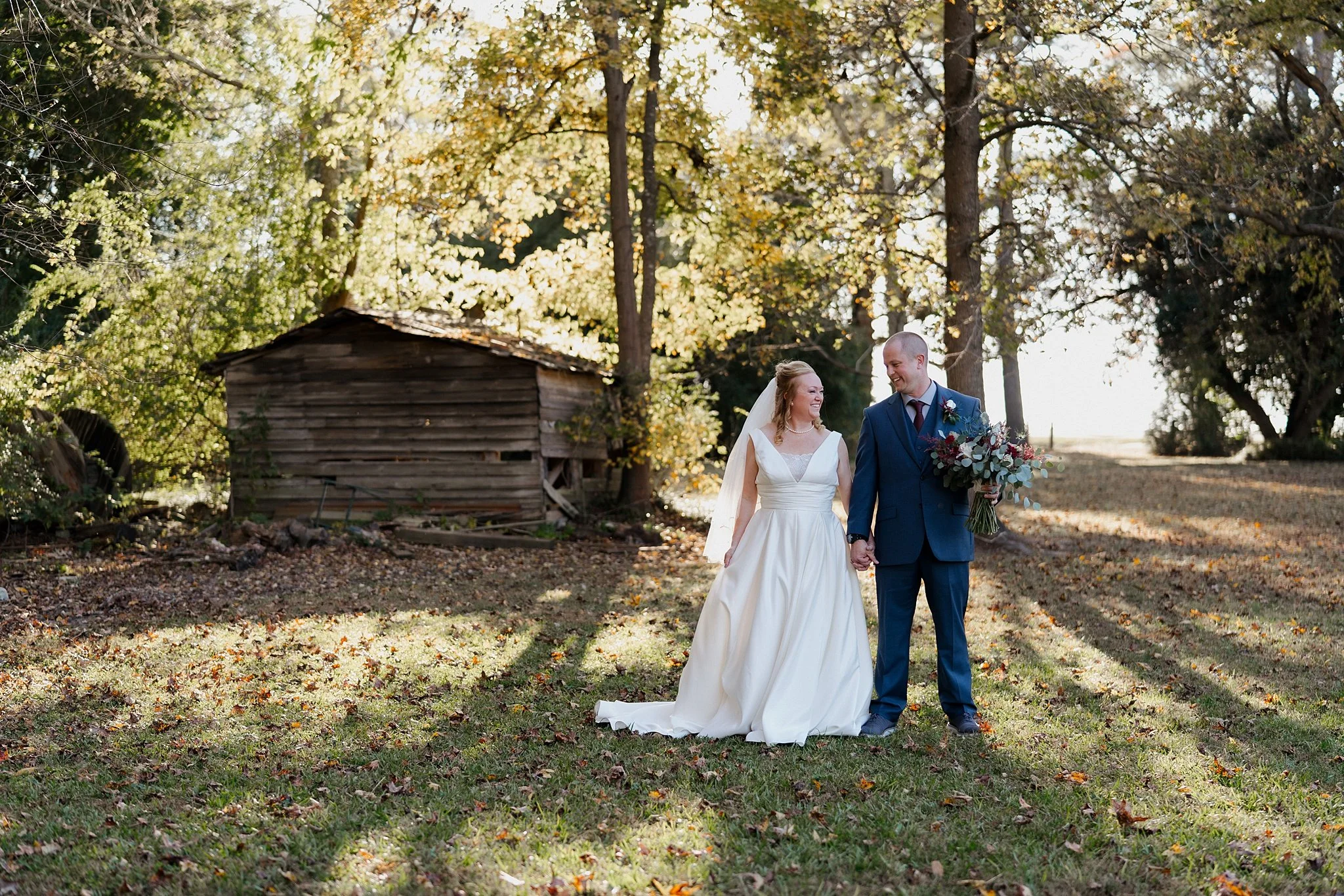 Janell + Daniel - Goldsborough Bridge Battlefield Barn Wedding Preview - Goldsboro NC Photographer