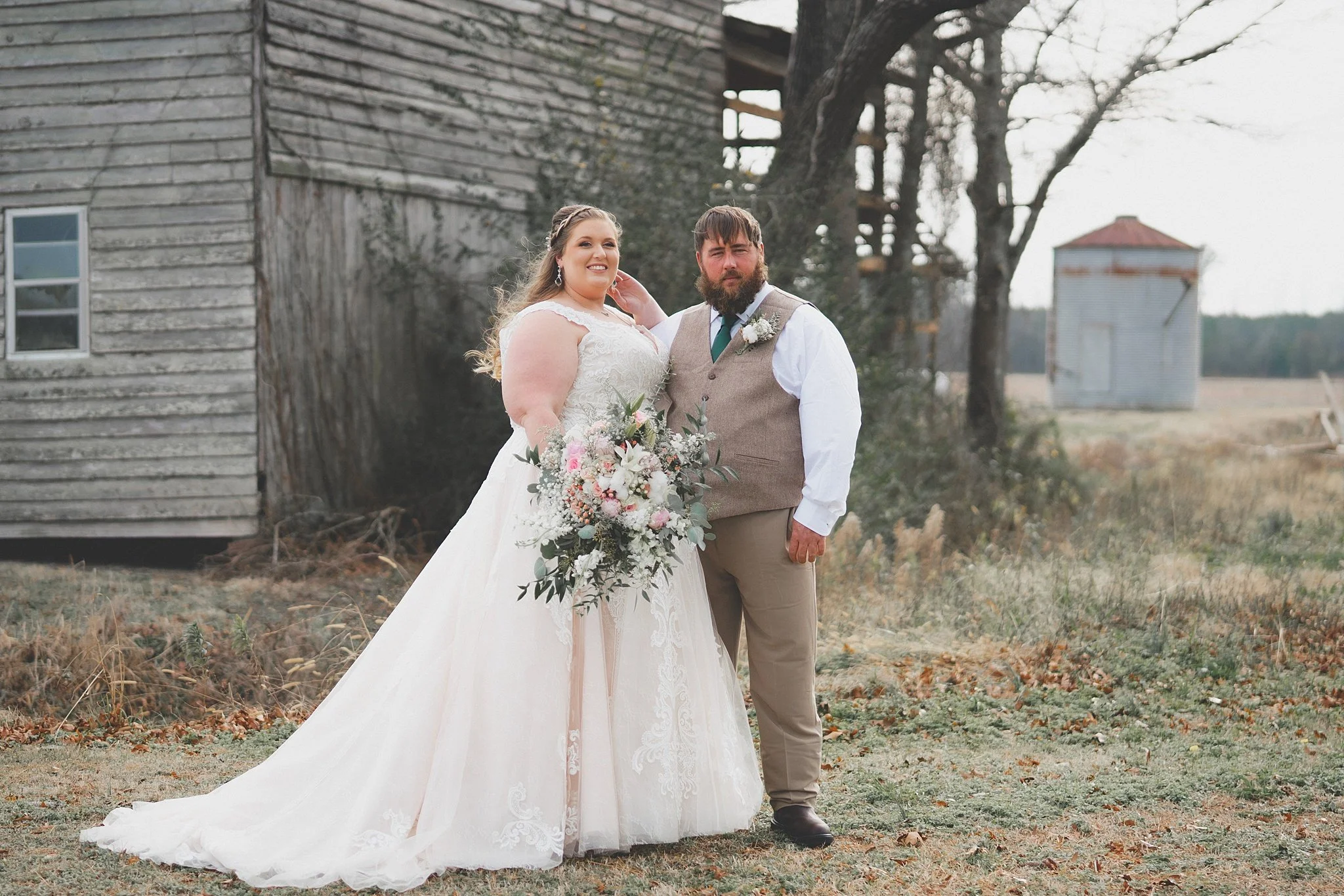 Lexi + Chad - Macedeonia Christian Church + Tar Heel Variety Theater Wedding Preview - Williamston nC Photographer
