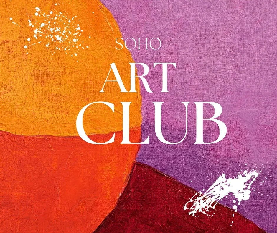 🫂🎨Una de nuestras cosas favoritas de Soho es la comunidad profundamente conectada que hemos cultivado a lo largo de los años.
✨¡Hemos decidido celebrar nuestros lazos comunitarios lanzando el Soho Art Club! ✨
🖌️El Soho Art Club tien