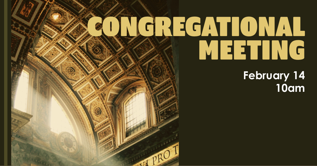 Congregational Meeting