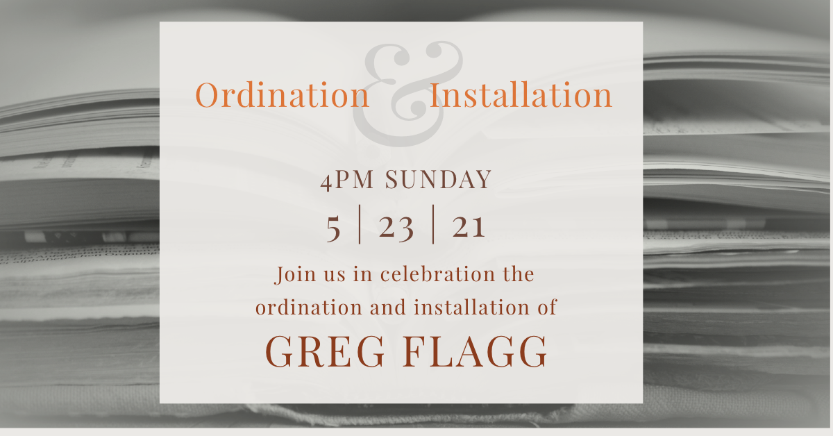 Ordination Service for Greg Flagg