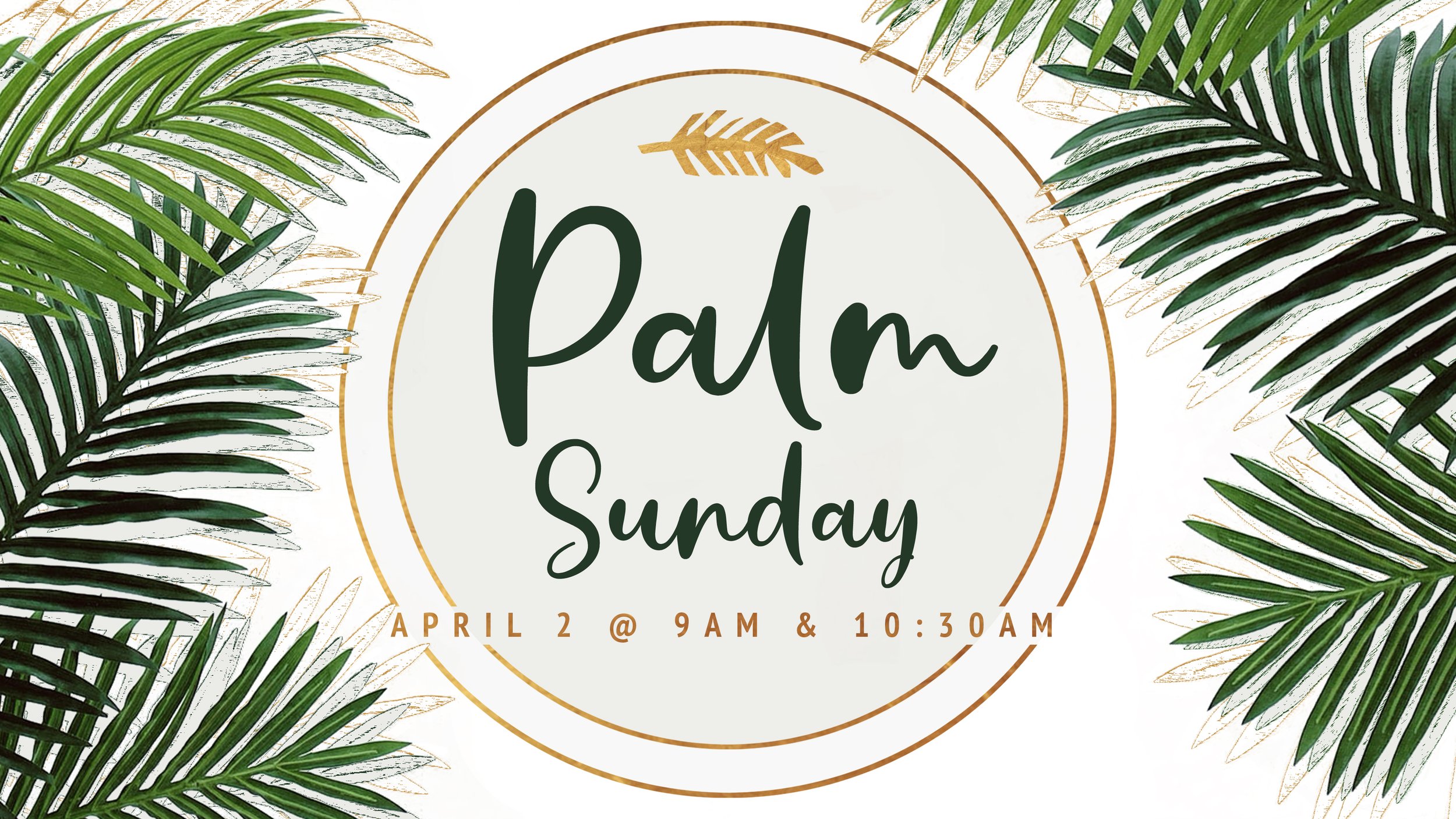 Palm Sunday