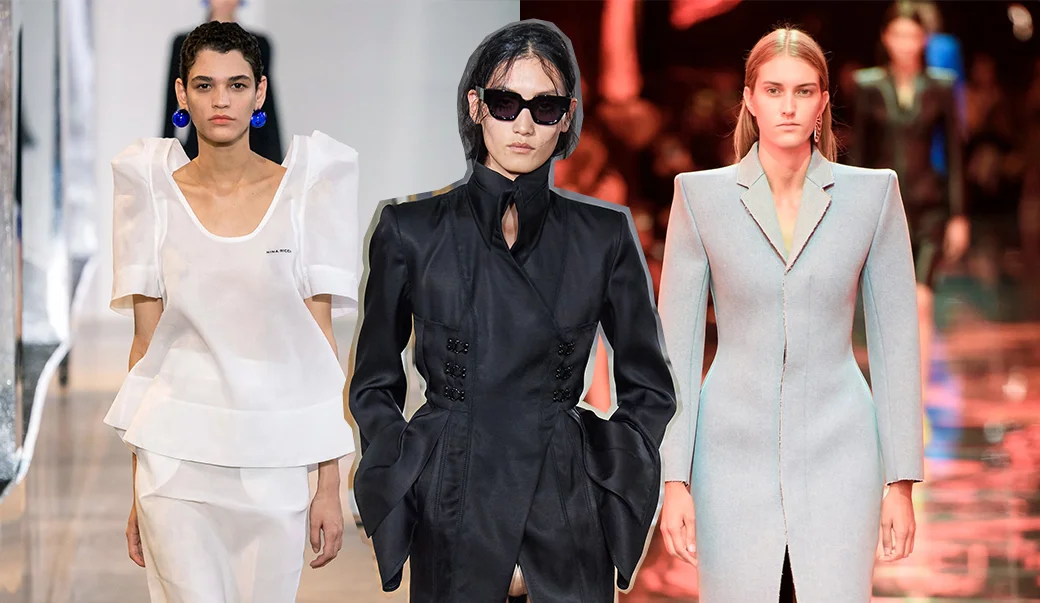 As seen on Nina Ricci, Olivier Theyskens and Balenciaga.