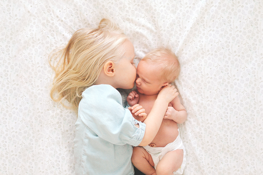 At Home with Baby Lauren  