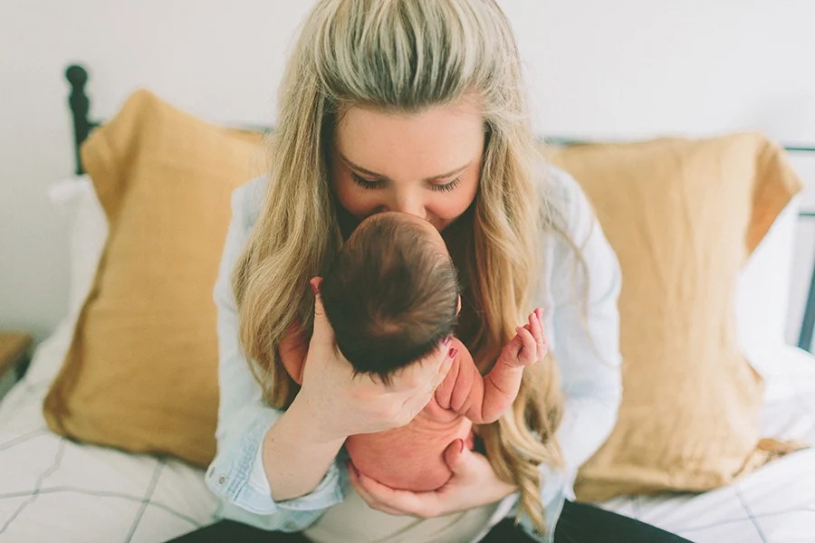 At Home with Baby Noa  