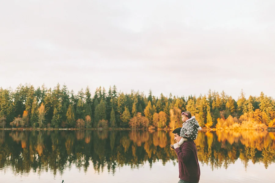 The Payne Family at Lost Lagoon  