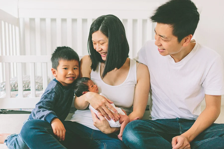 At Home with Baby Coen  