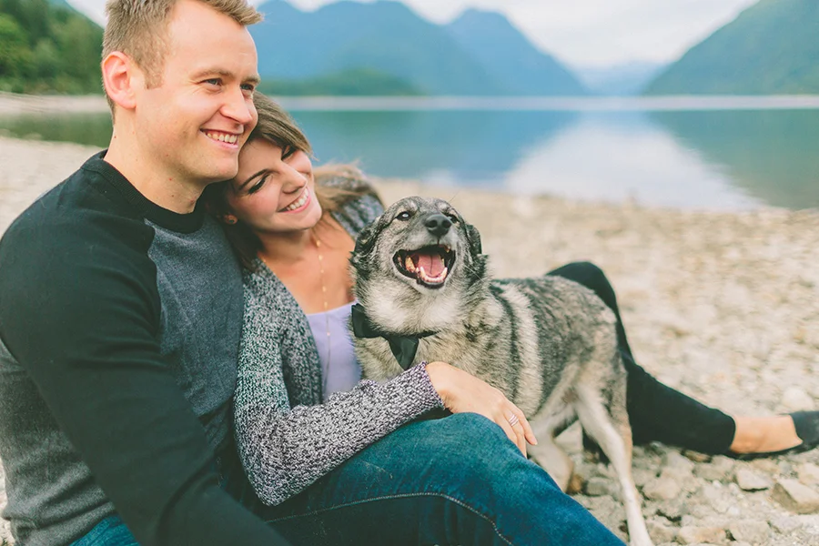 Sara + David - Alouette Lake Engagement Session  