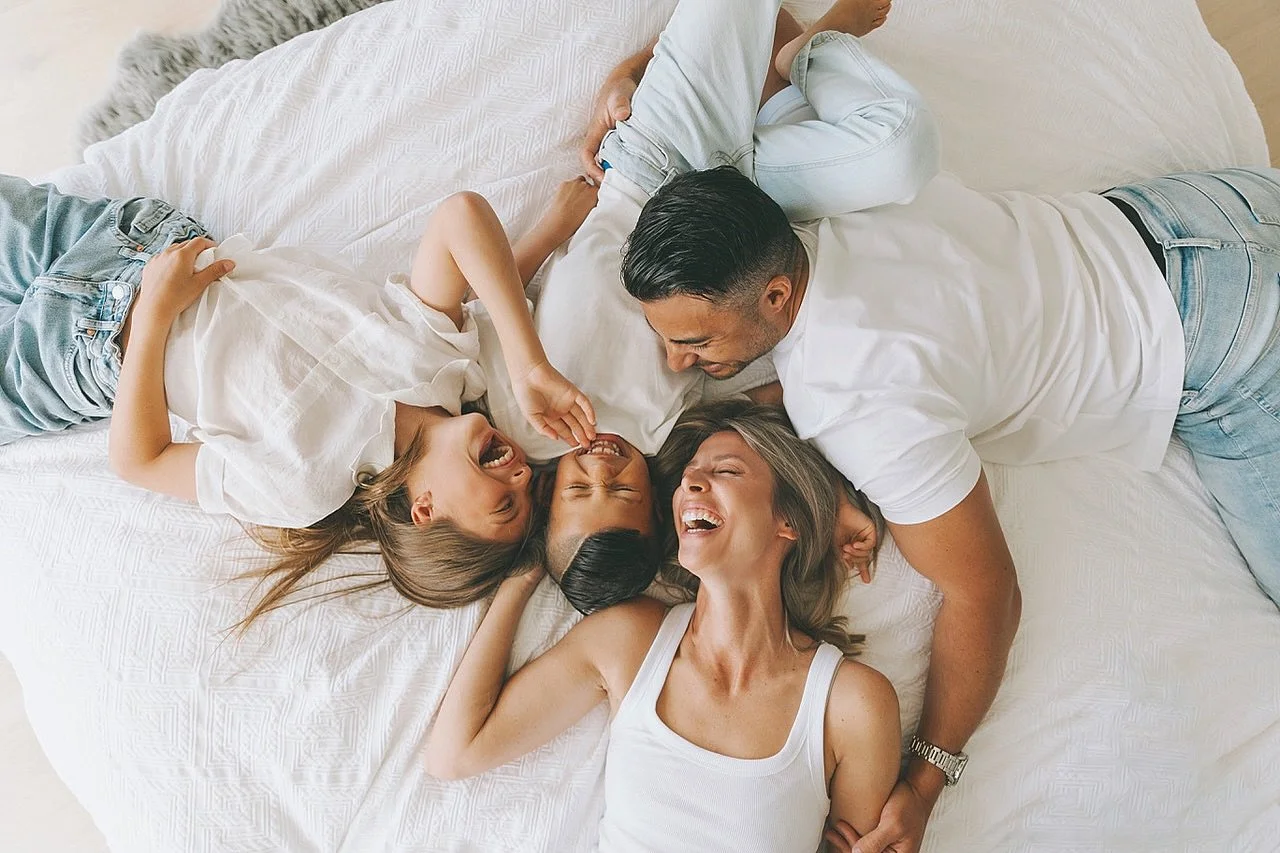Family sleep pile ❤️