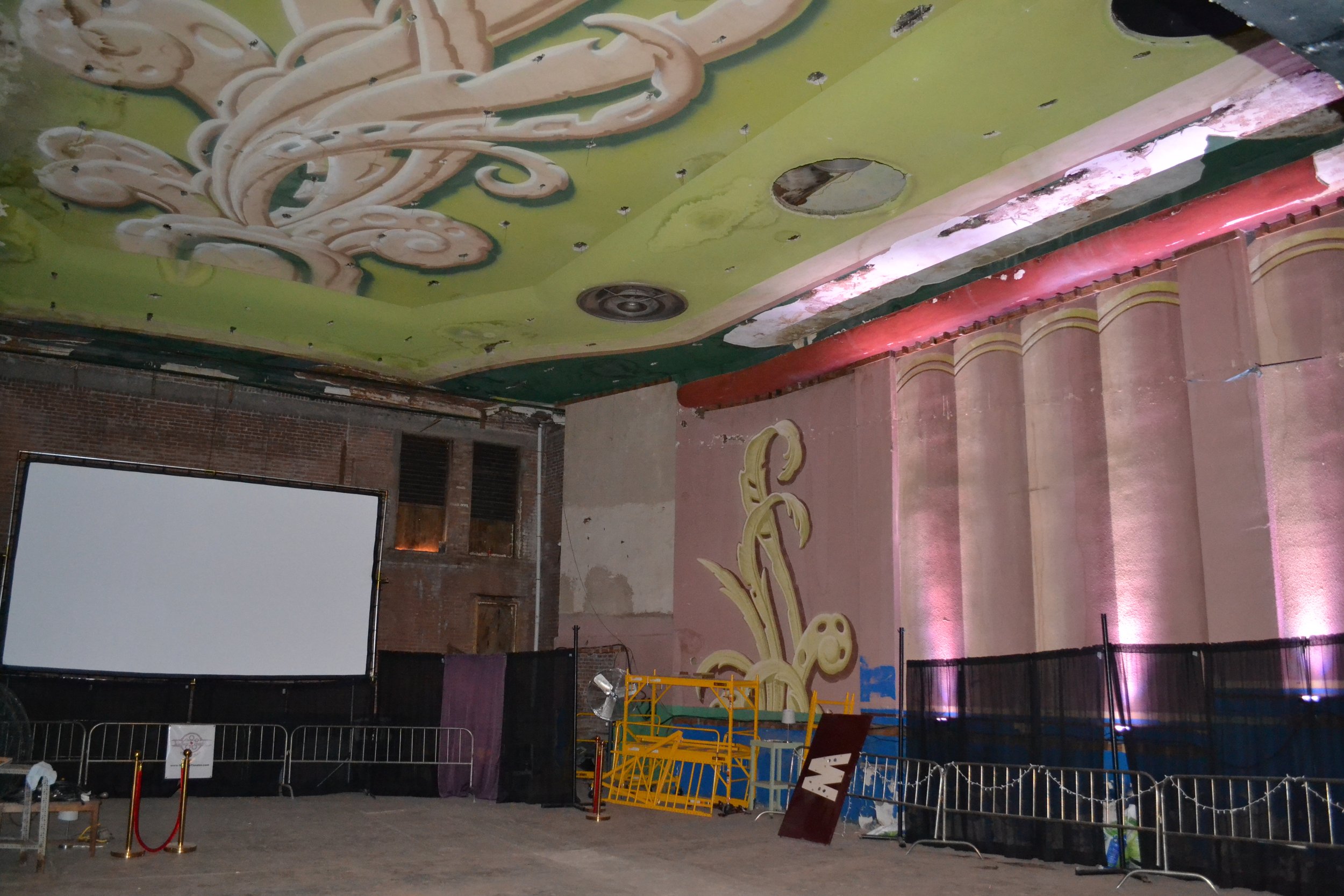 Photo of Original Ceiling and Walls- 2021