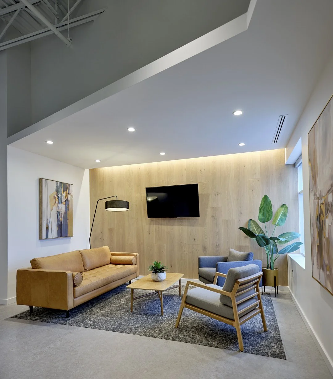 Corporate Interior Design | Carvey's Construction / CGR Mechanical ...