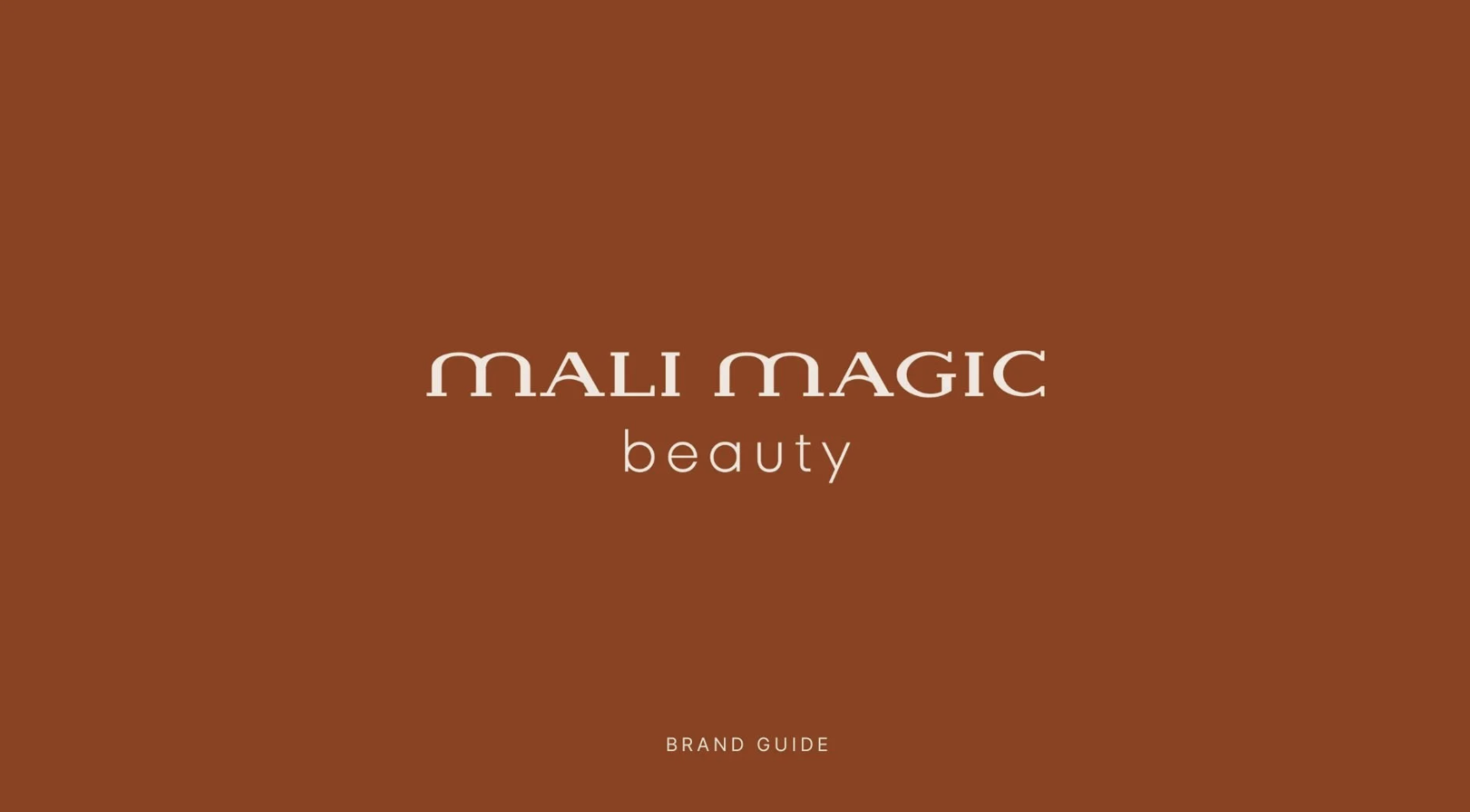 Mali Magic - Logo Design + Template for Future Brand Guide