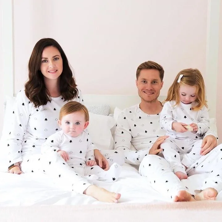 organic family pajamas