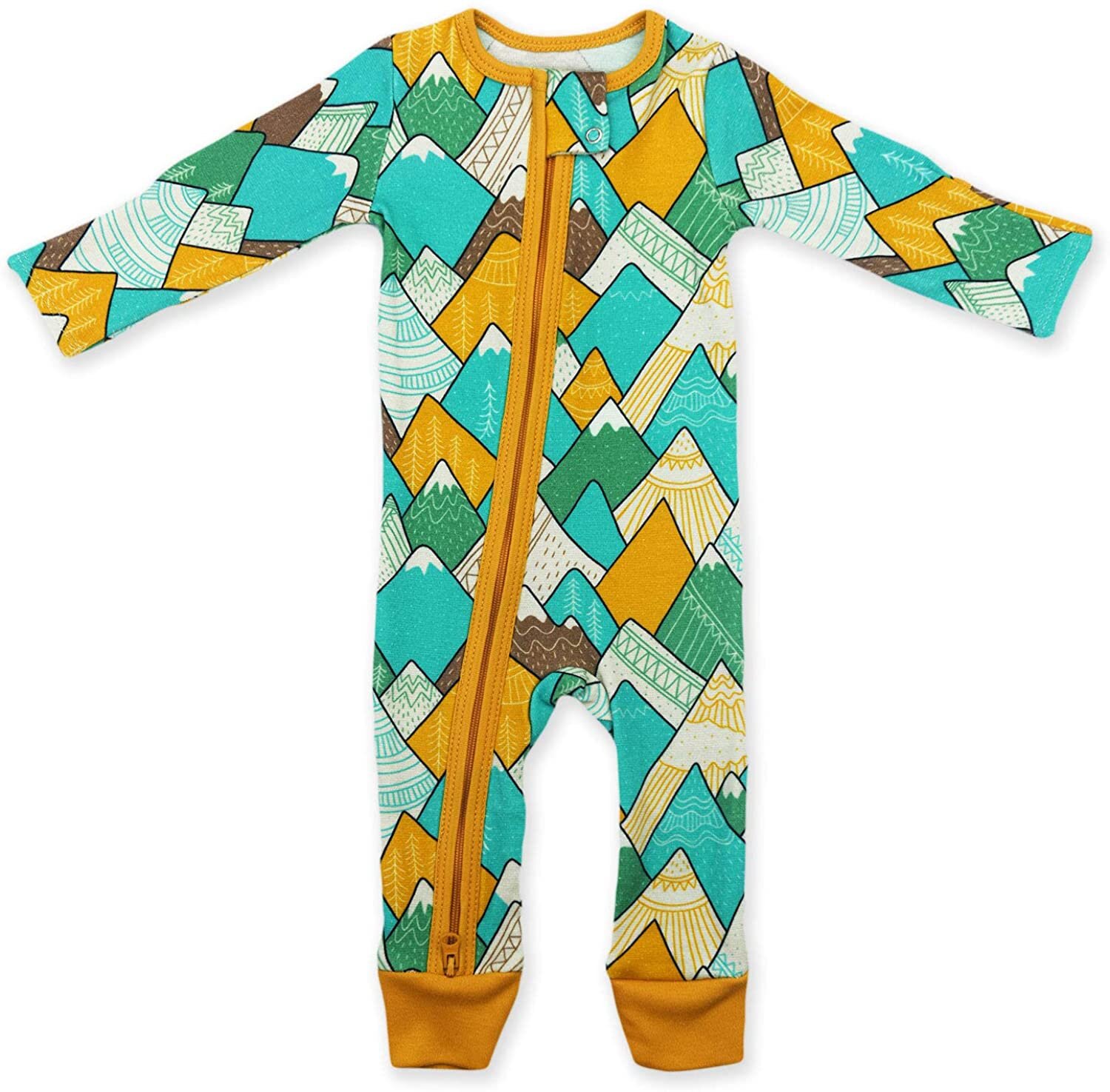 Organic 2-Way Zipper Rompers to Keep Your Baby Cozy — meer