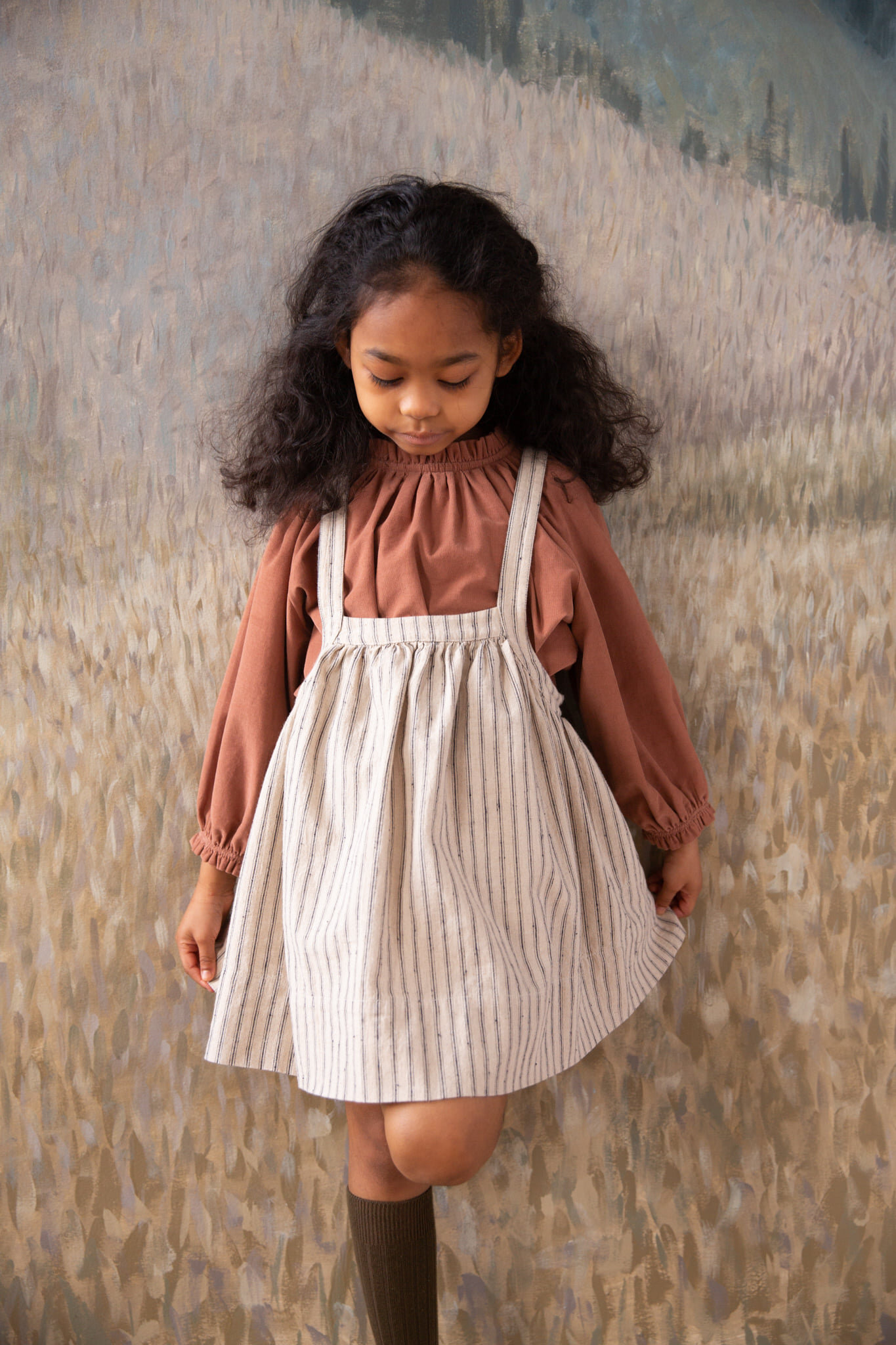 soor ploom Eloise Pinafore Light Denim新品未使用