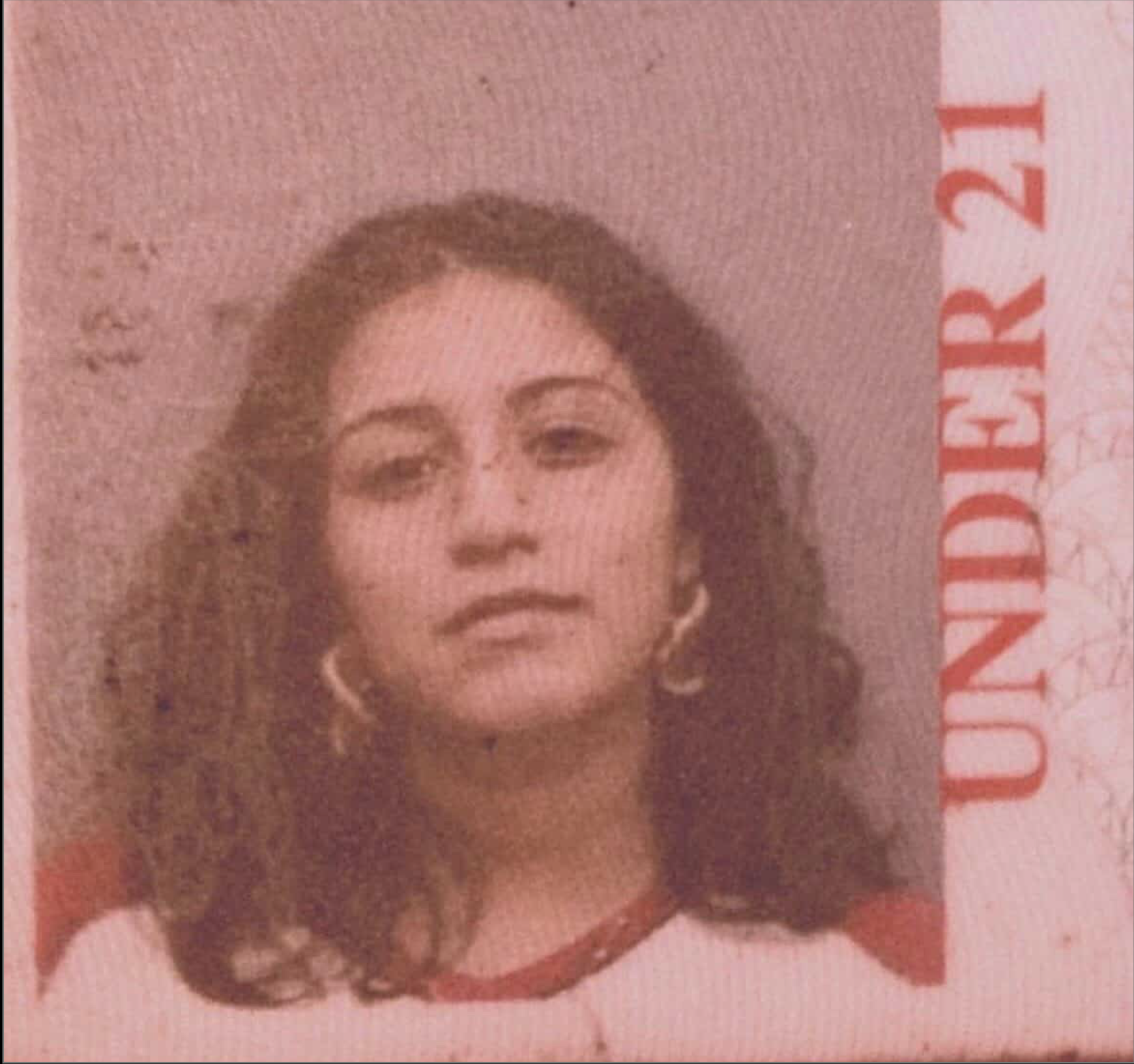 “This was me in 2001. I was 17, getting my 1st ID so I could get married.” – Jessica