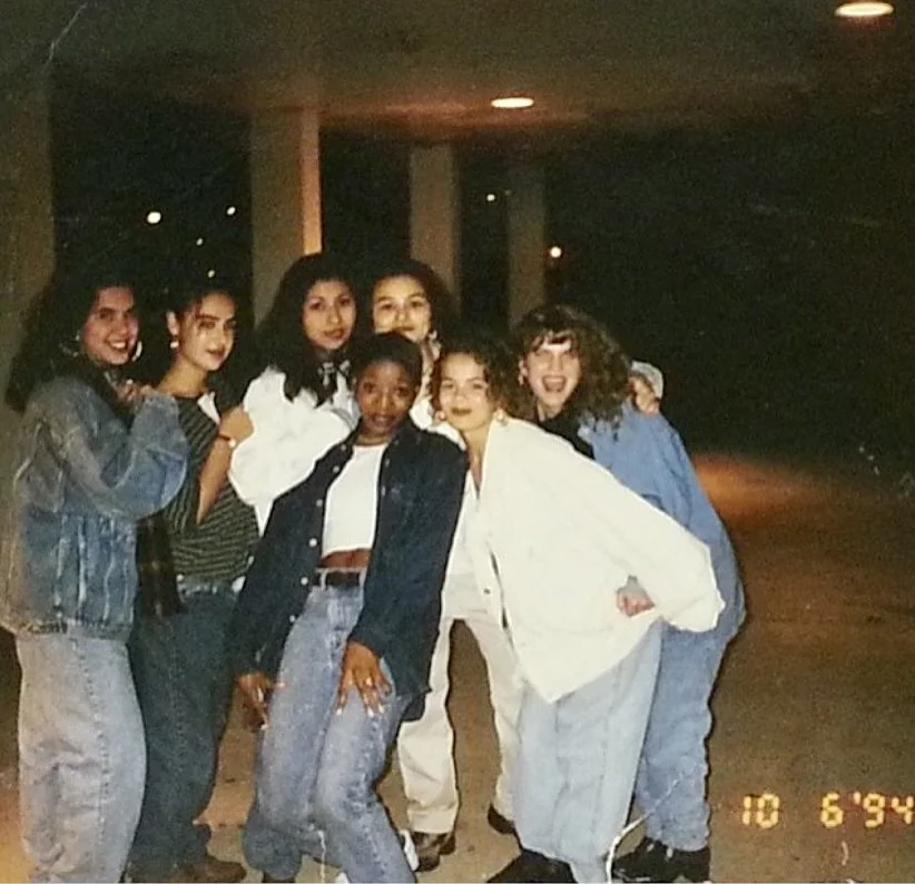“I wanted to submit these pictures from 1992-1994. Such fond memories of a time with no phones. And such great music. I mostly love these pictures because we all grew up to such smart beautiful successful women. By the grace of god even though at tha