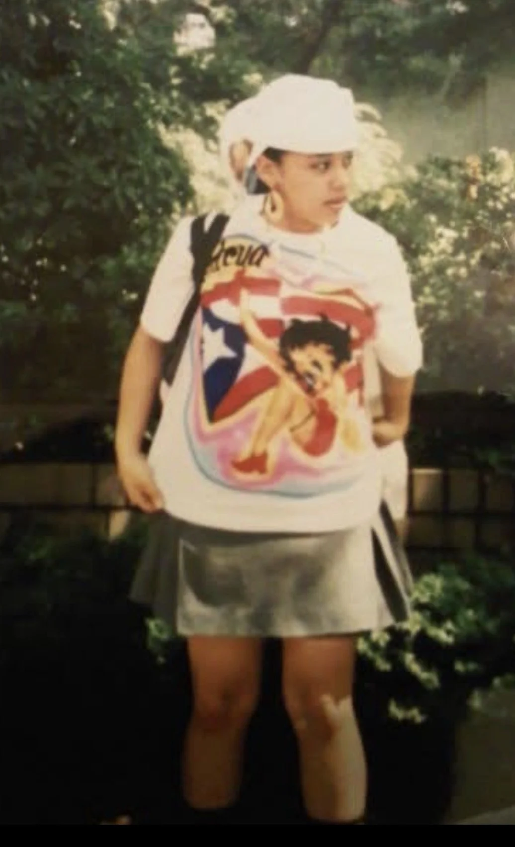 “I was 15-16, went to Cathedral H.S. Had the best life and childhood I could have had growing up in Williamsburg Bk! I have always been a clown, popular and giving. I was a huge Wu Tang 36 Chambers and Lauren Hill fan. Loved cracking jokes, hanging w