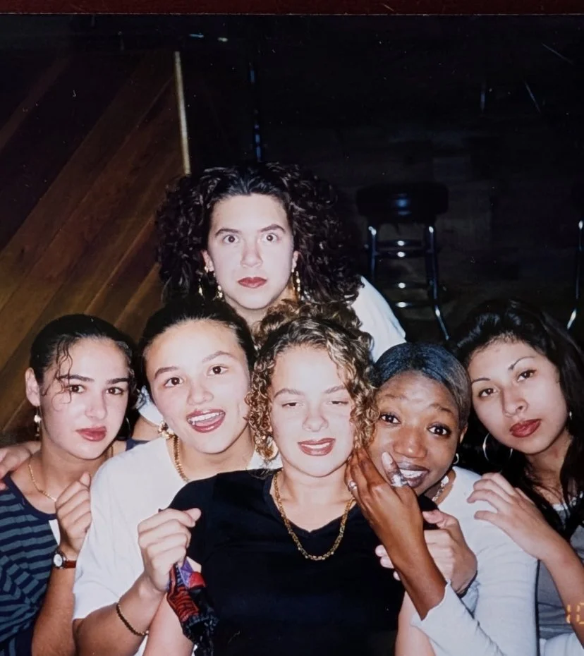 “I wanted to submit these pictures from 1992-1994. Such fond memories of a time with no phones. And such great music. I mostly love these pictures because we all grew up to such smart beautiful successful women. By the grace of god even though at tha