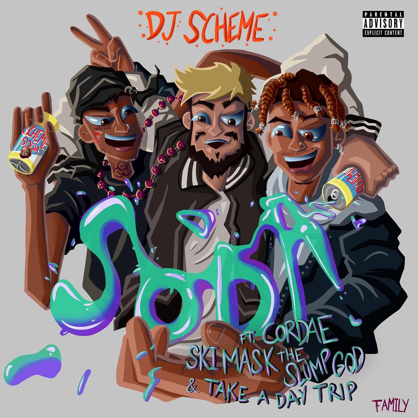 Cordae, DJ Scheme, Ski Mask "SODA" (Copy)