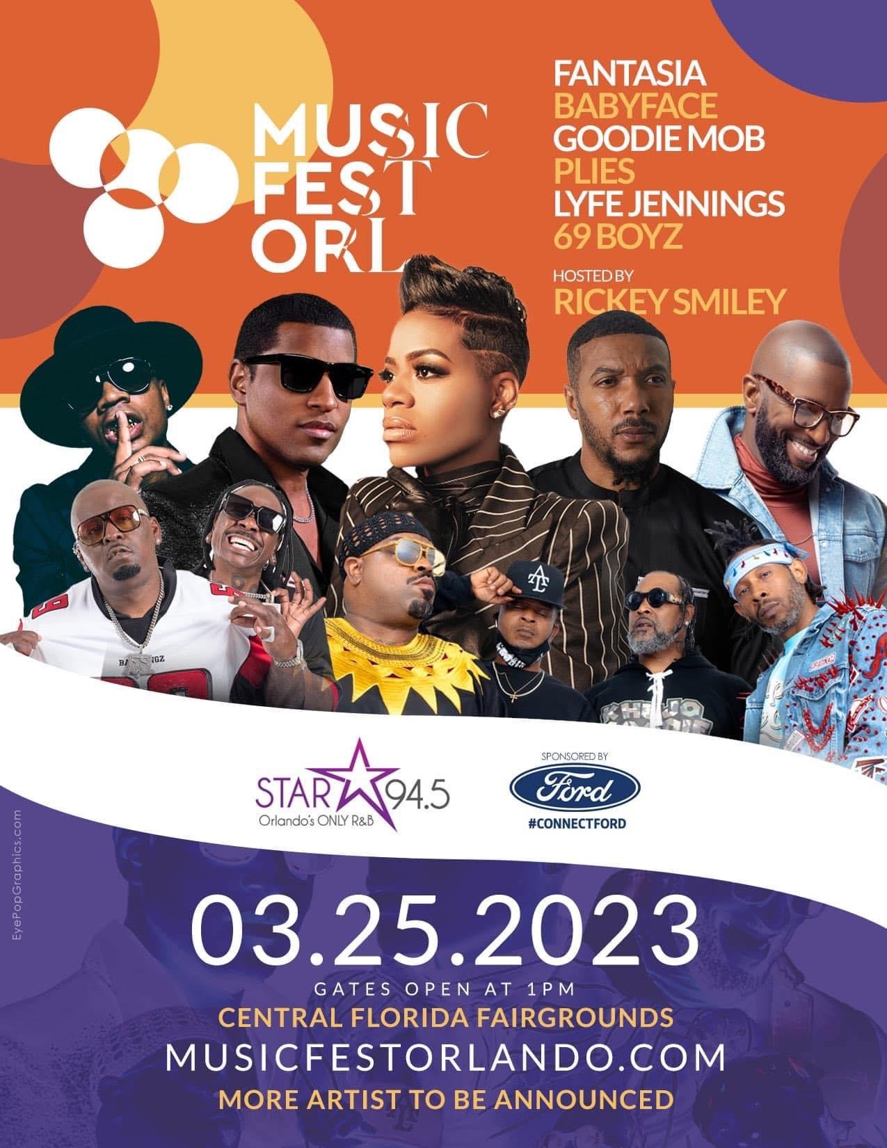 Music Fest Orlando Orlando, FL March 25, 2023 — Because Events Rock
